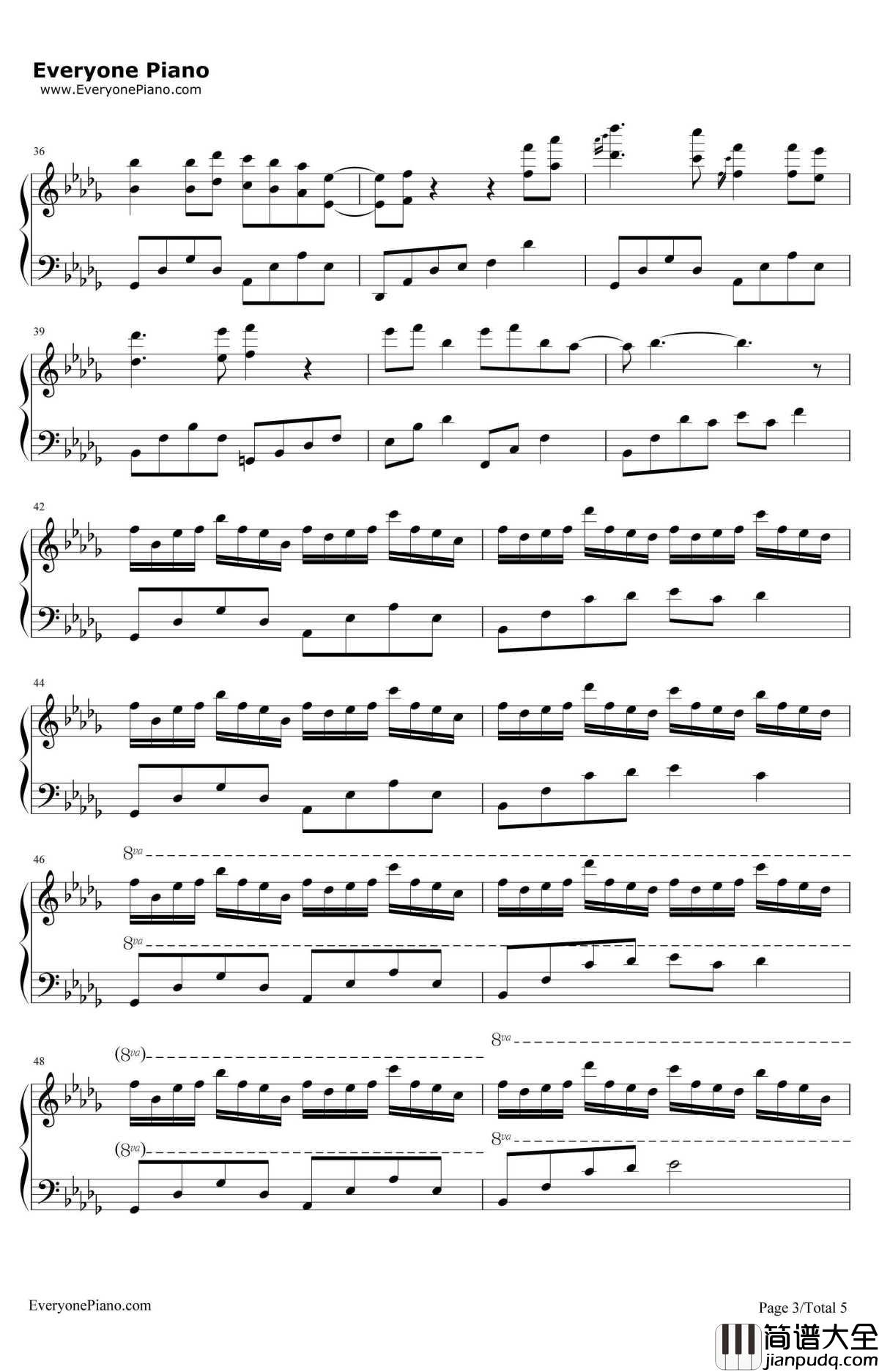 大鱼完美演奏版钢琴谱_周深__大鱼海棠_印象曲