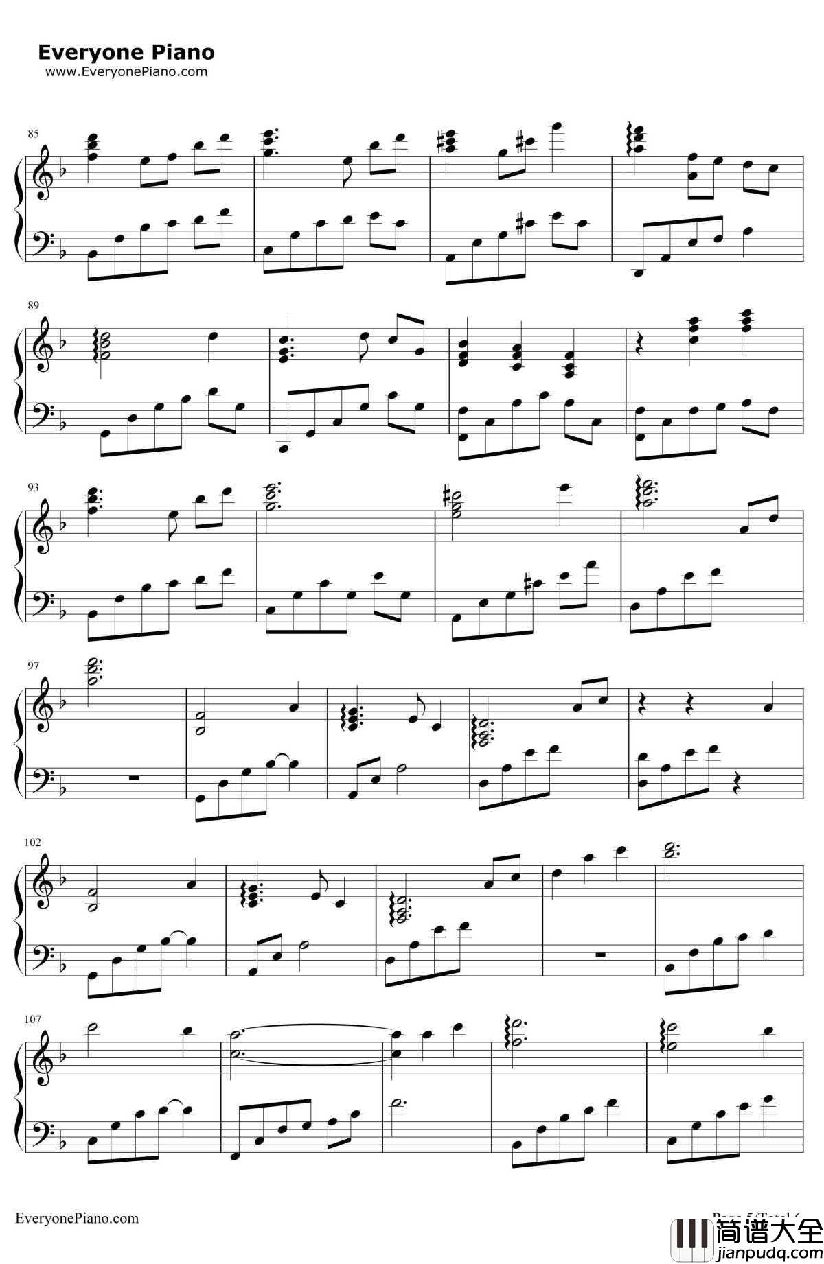 MorethanLove钢琴谱_韩成民_假如爱有天意插曲