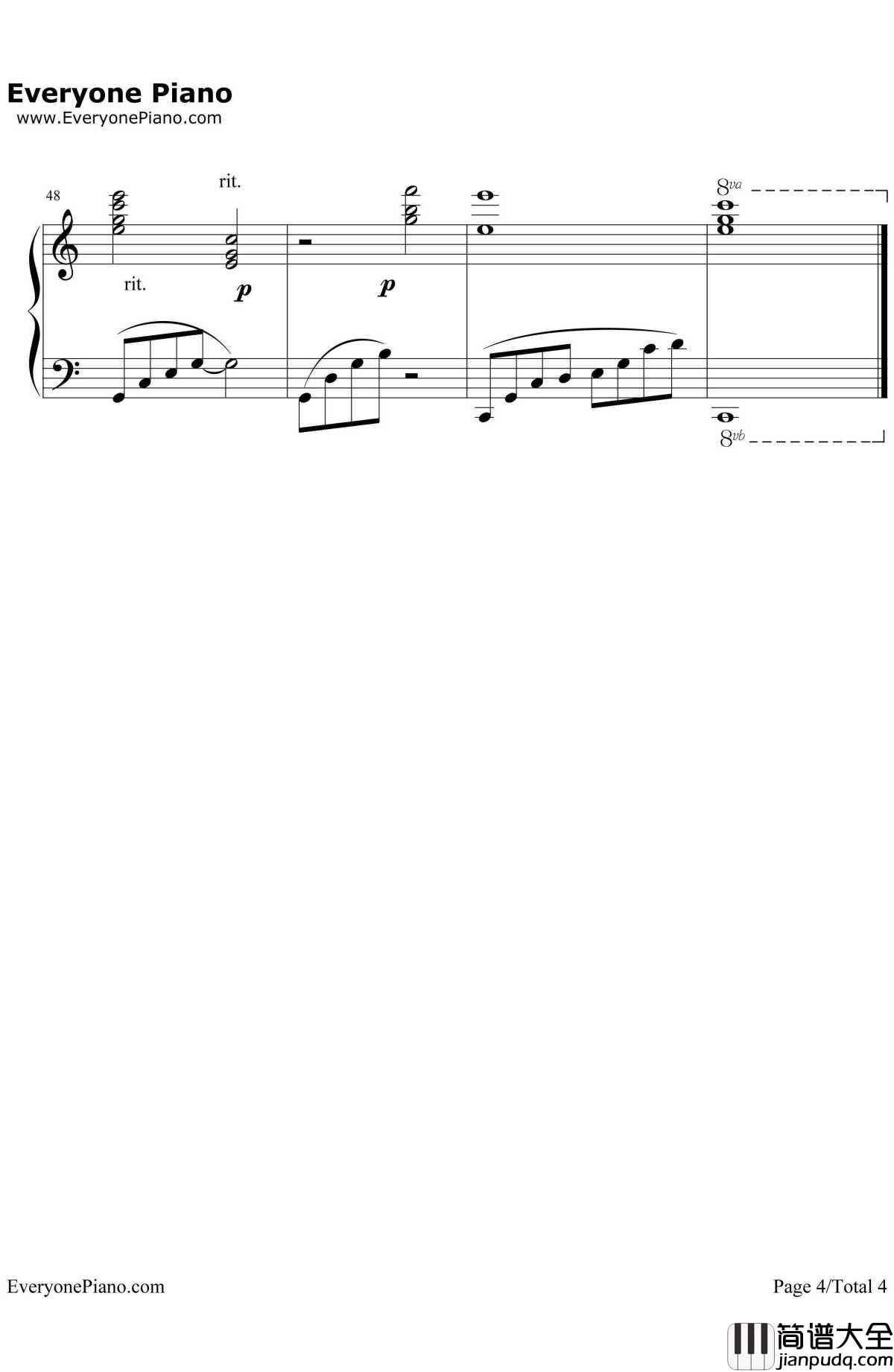 Forbiddenlove钢琴谱_神思者_电视剧_麻雀_插曲