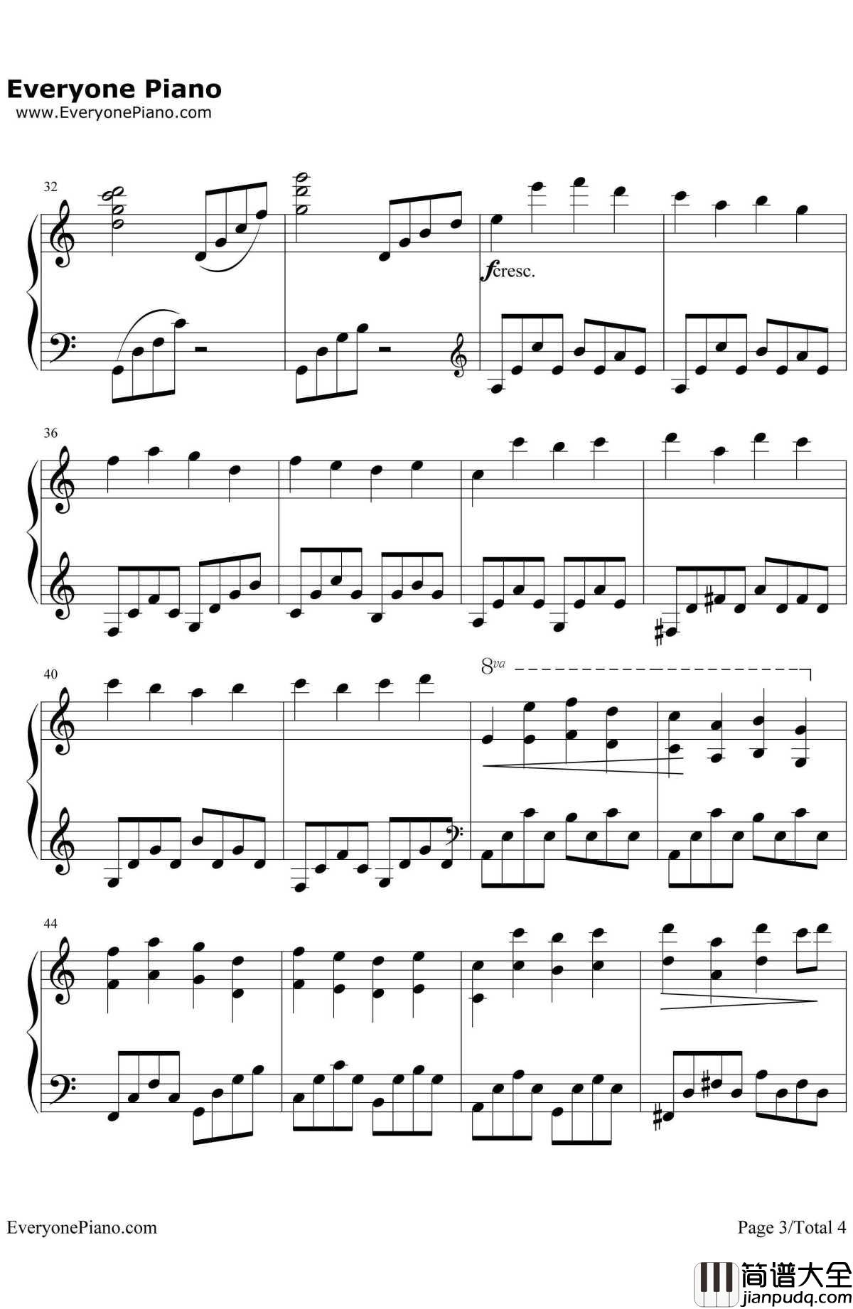 Forbiddenlove钢琴谱_神思者_电视剧_麻雀_插曲