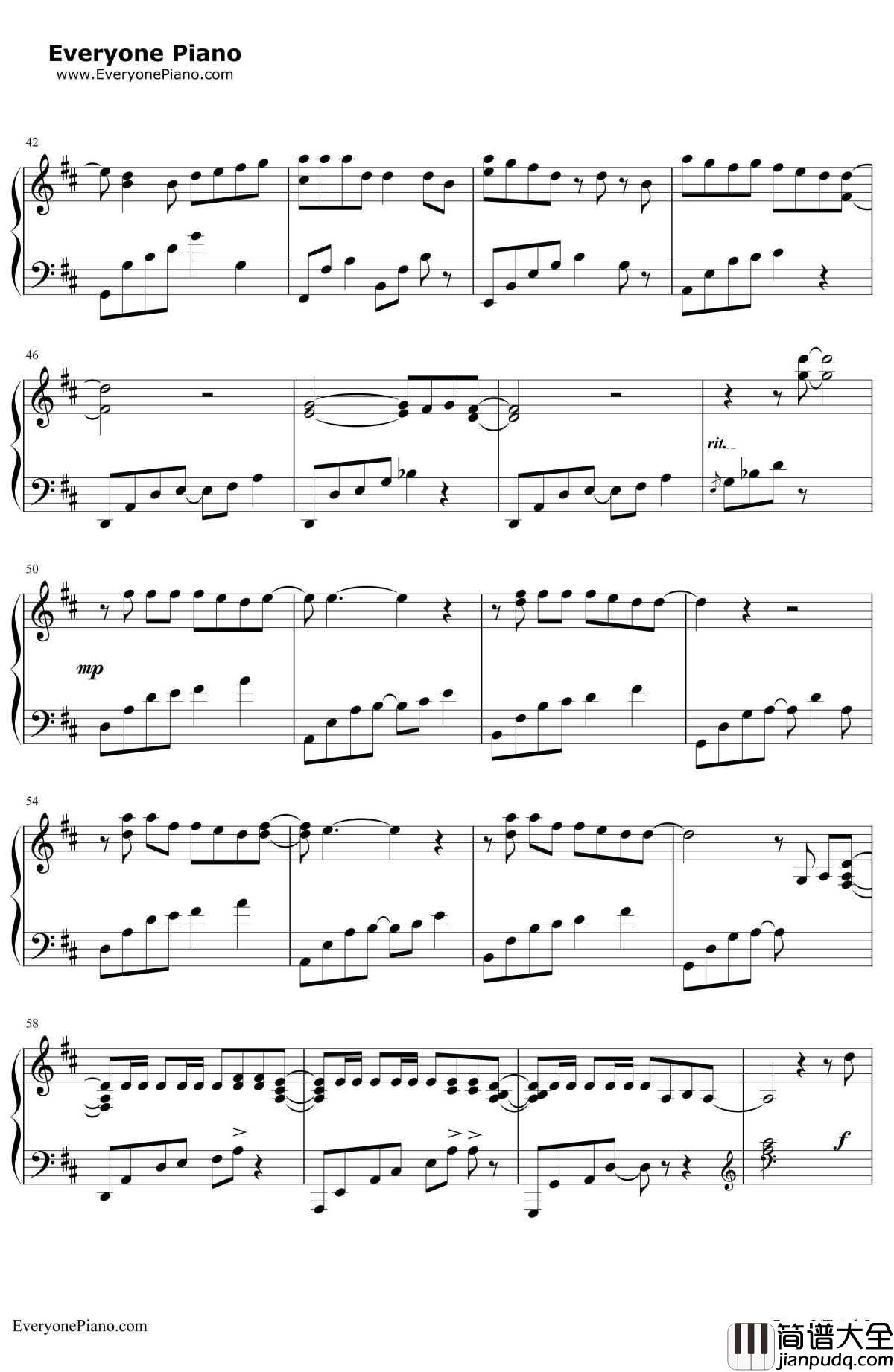 我的秘密钢琴谱_邓紫棋