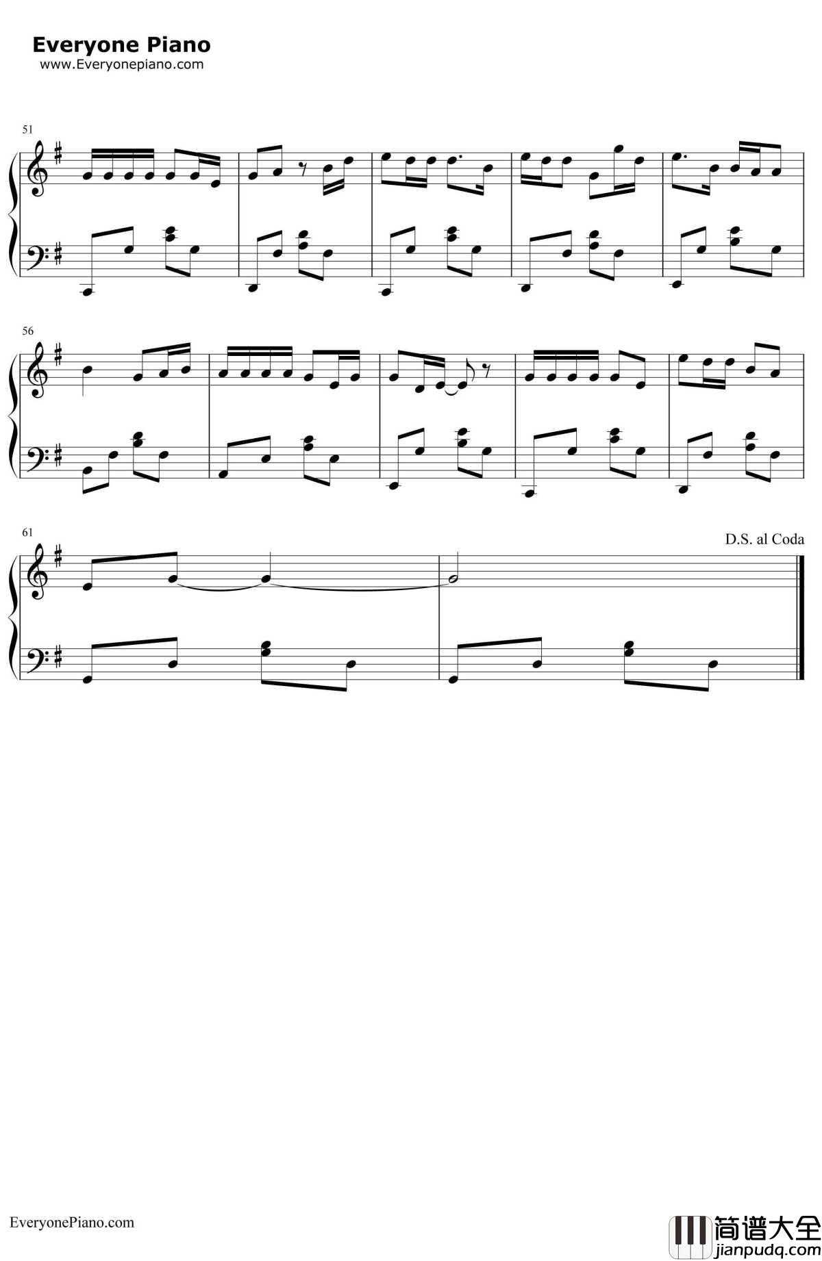 挪威的森林钢琴谱_伍佰