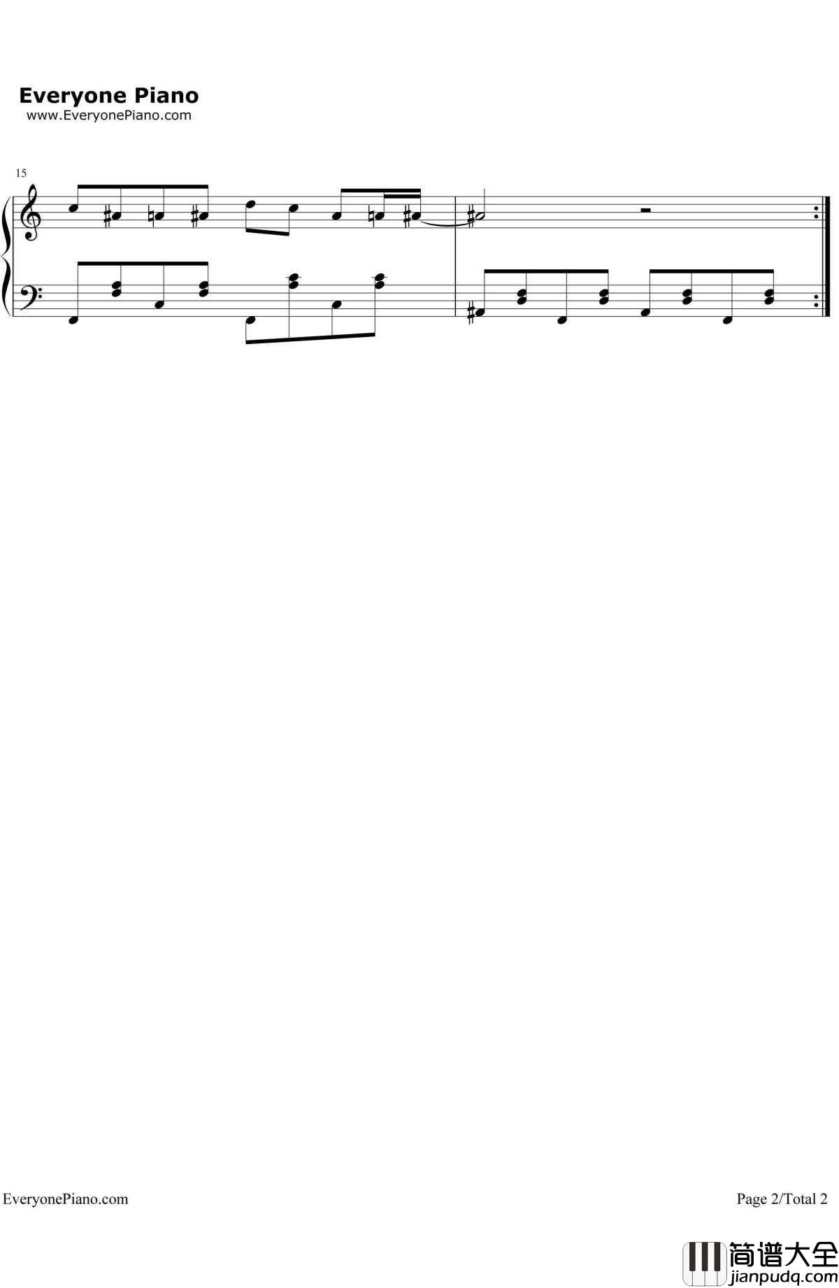 跳猴子和跳轮子钢琴谱_FC游戏_马戏团_