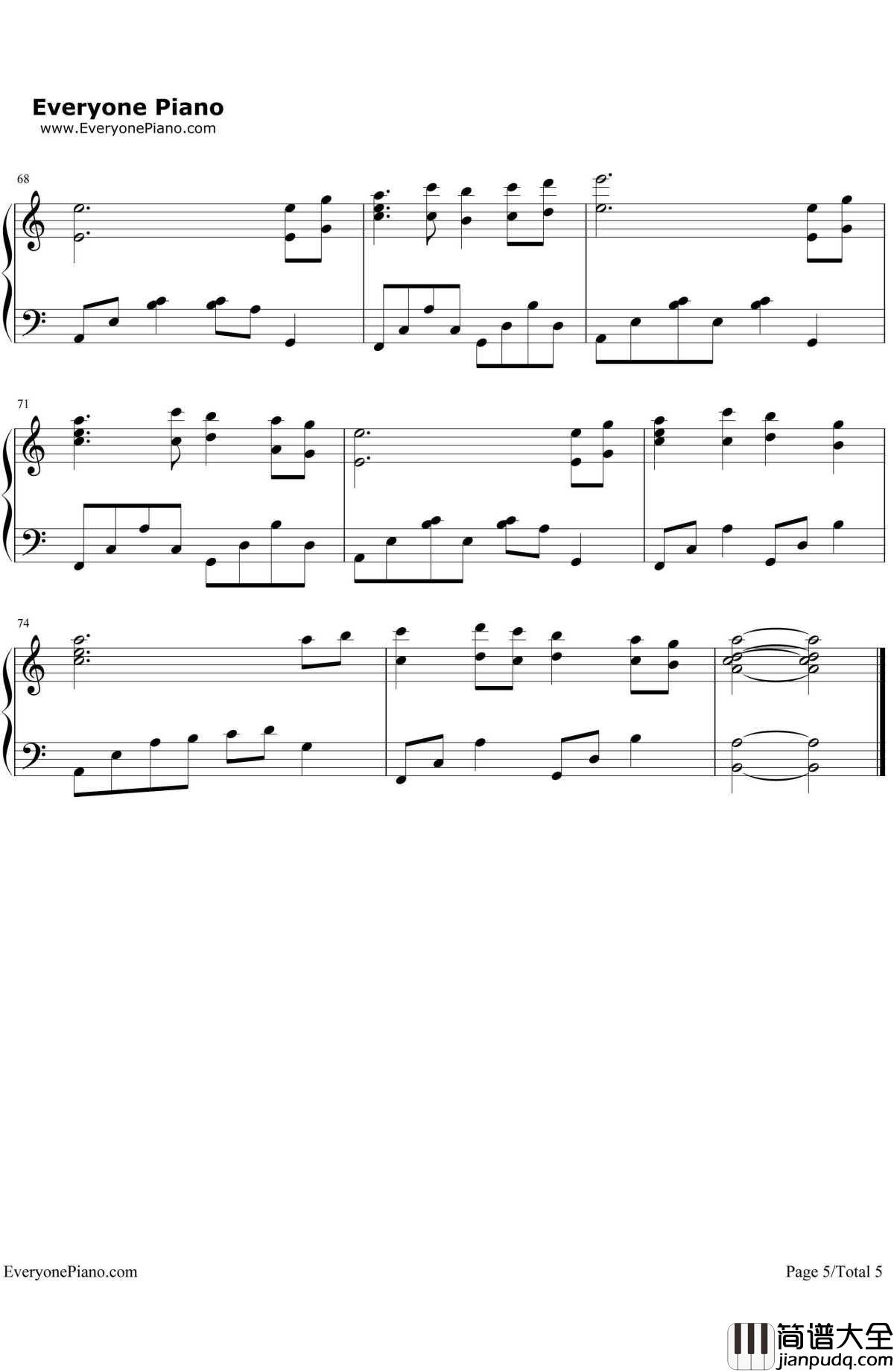 海之女神钢琴谱_神思者_海神_Aphrodite