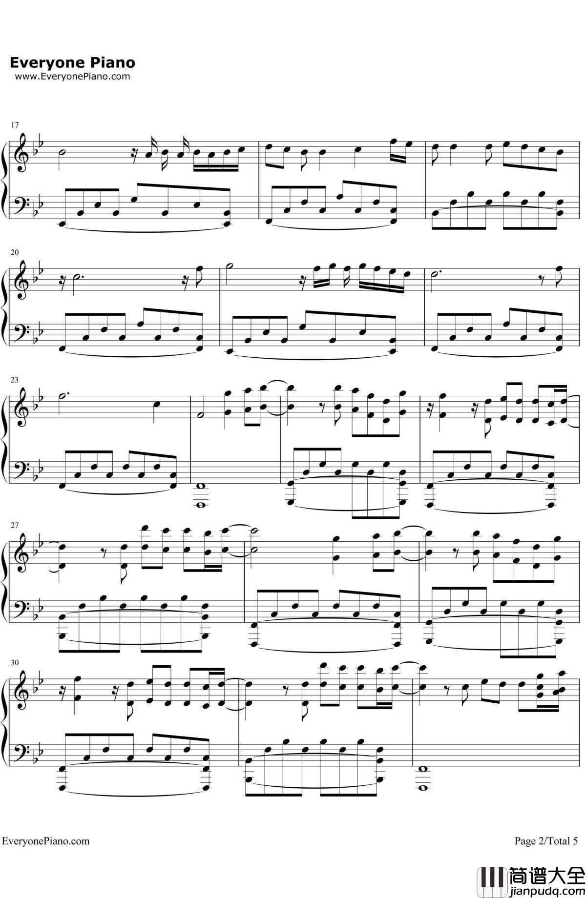 火影忍者钢琴谱_Rurutiaルルティア_我爱罗的回忆