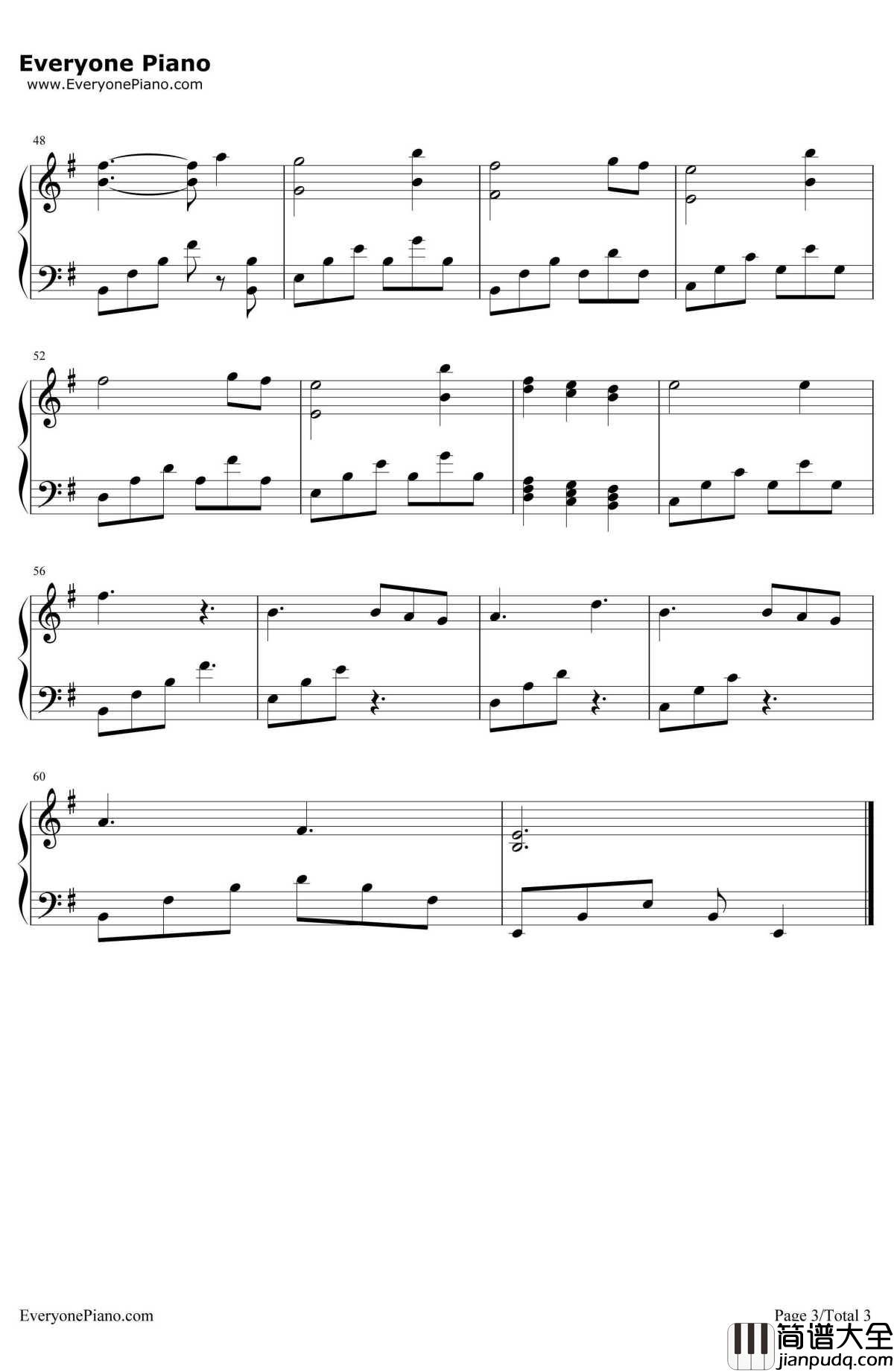 遗忘之前钢琴谱_徐佳莹__女医·明妃传_插曲