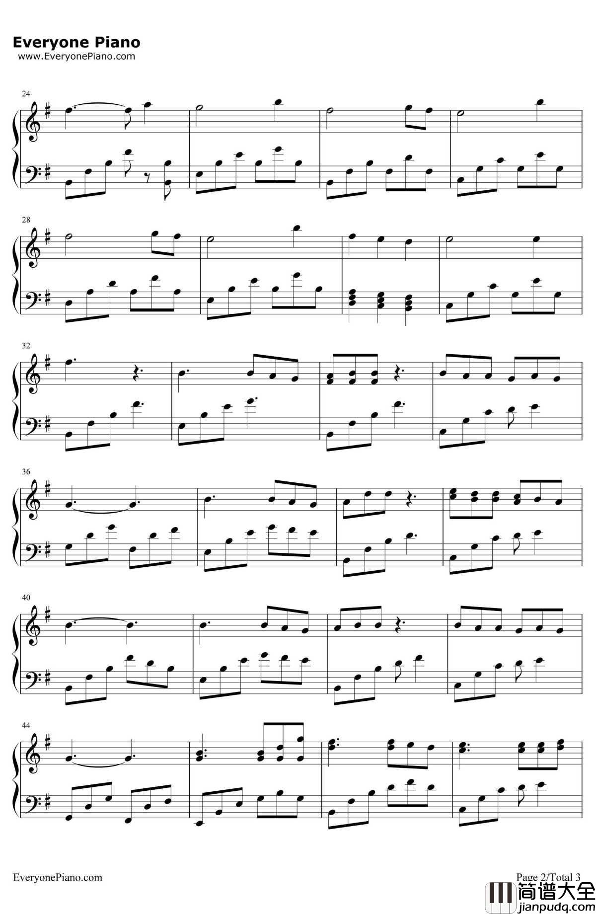 遗忘之前钢琴谱_徐佳莹__女医·明妃传_插曲