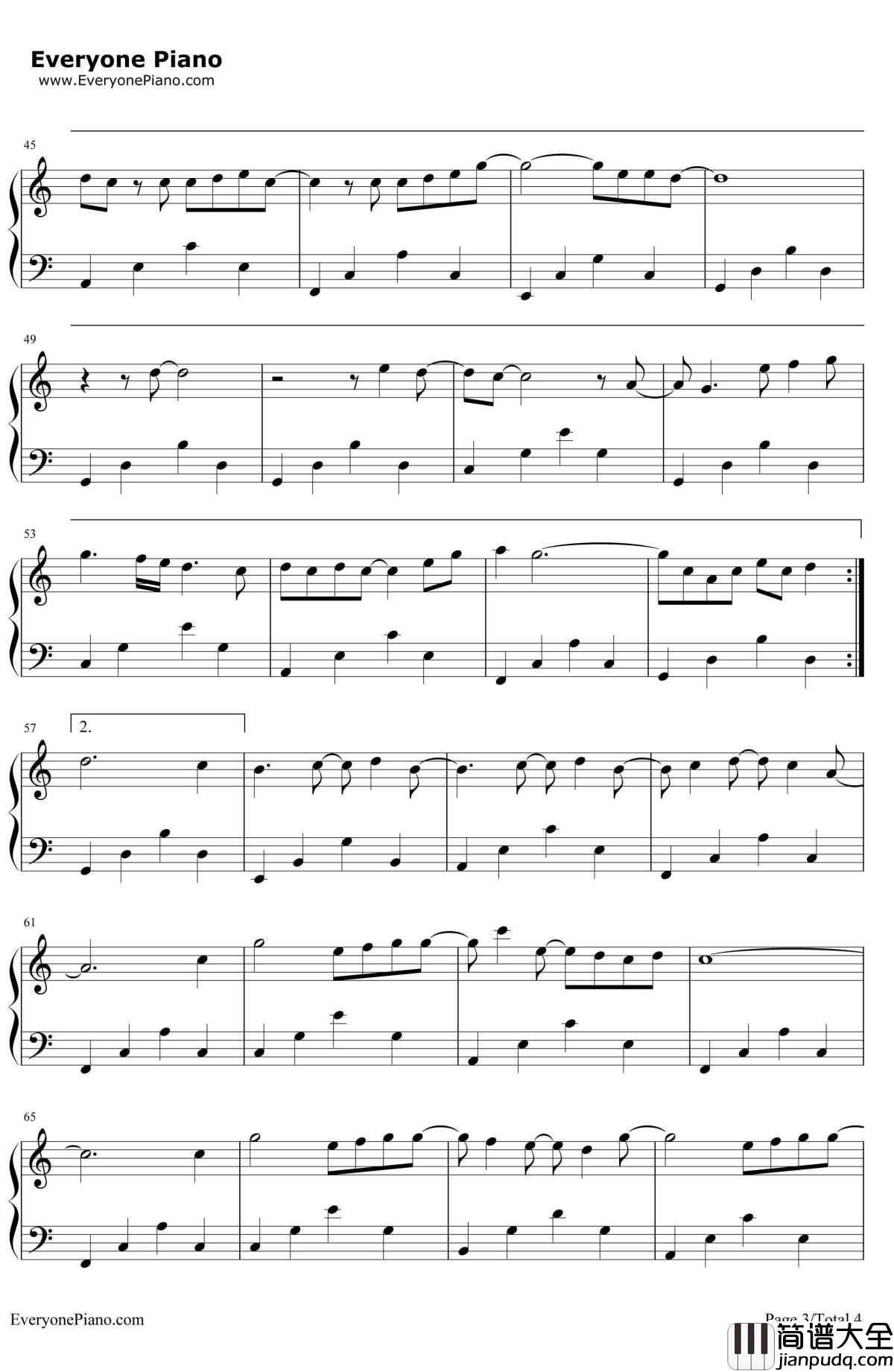 解脱钢琴谱_张惠妹