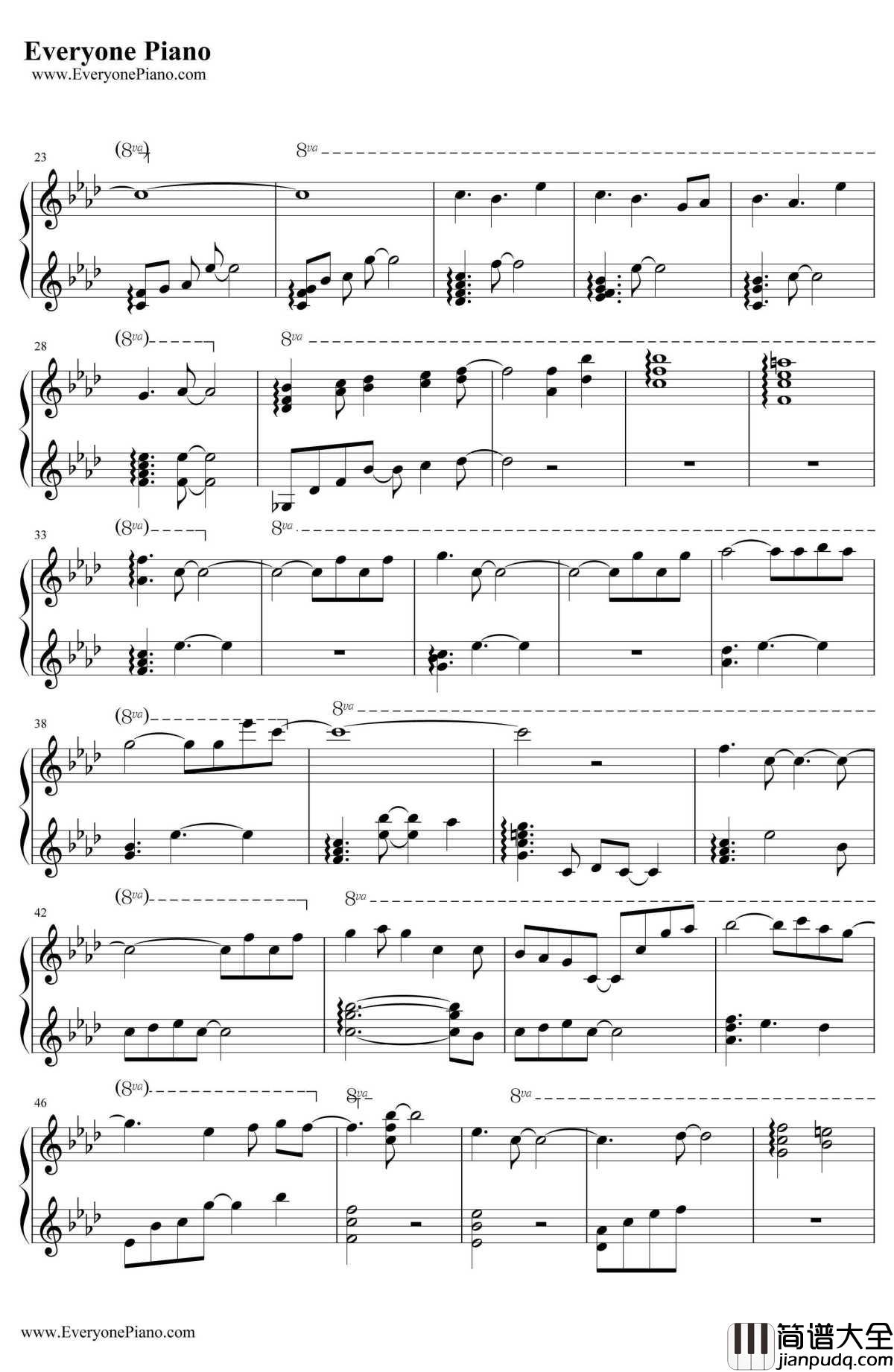 Believeme钢琴谱_命运石之门__命运石之门_插曲