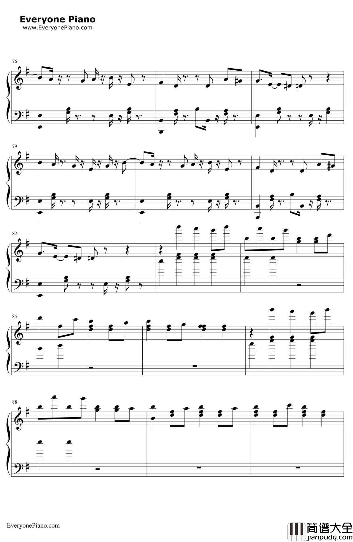 午夜の待ち合わせ钢琴谱_HelloSleepwalkers_野良神OP