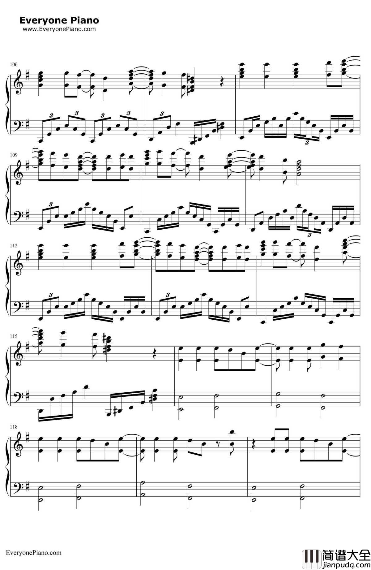 午夜の待ち合わせ钢琴谱_HelloSleepwalkers_野良神OP