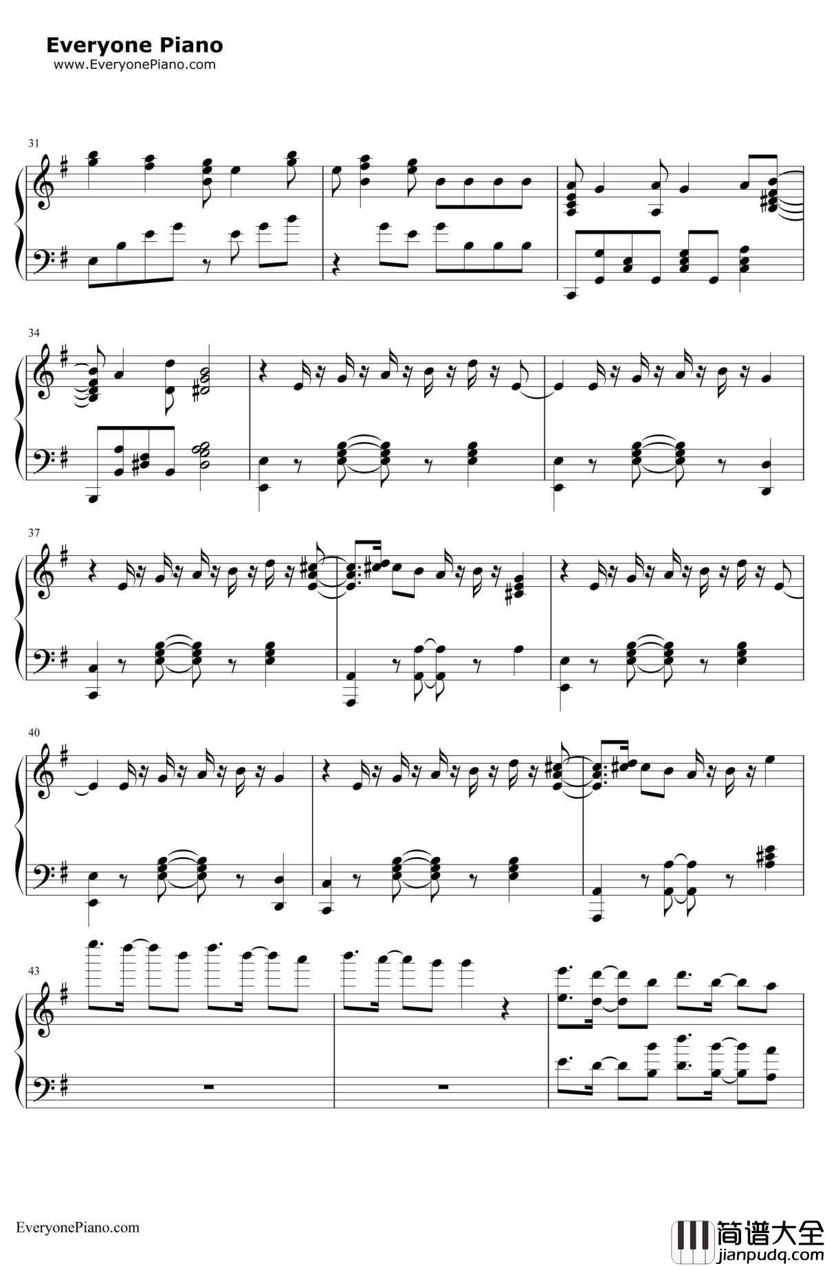 午夜の待ち合わせ钢琴谱_HelloSleepwalkers_野良神OP