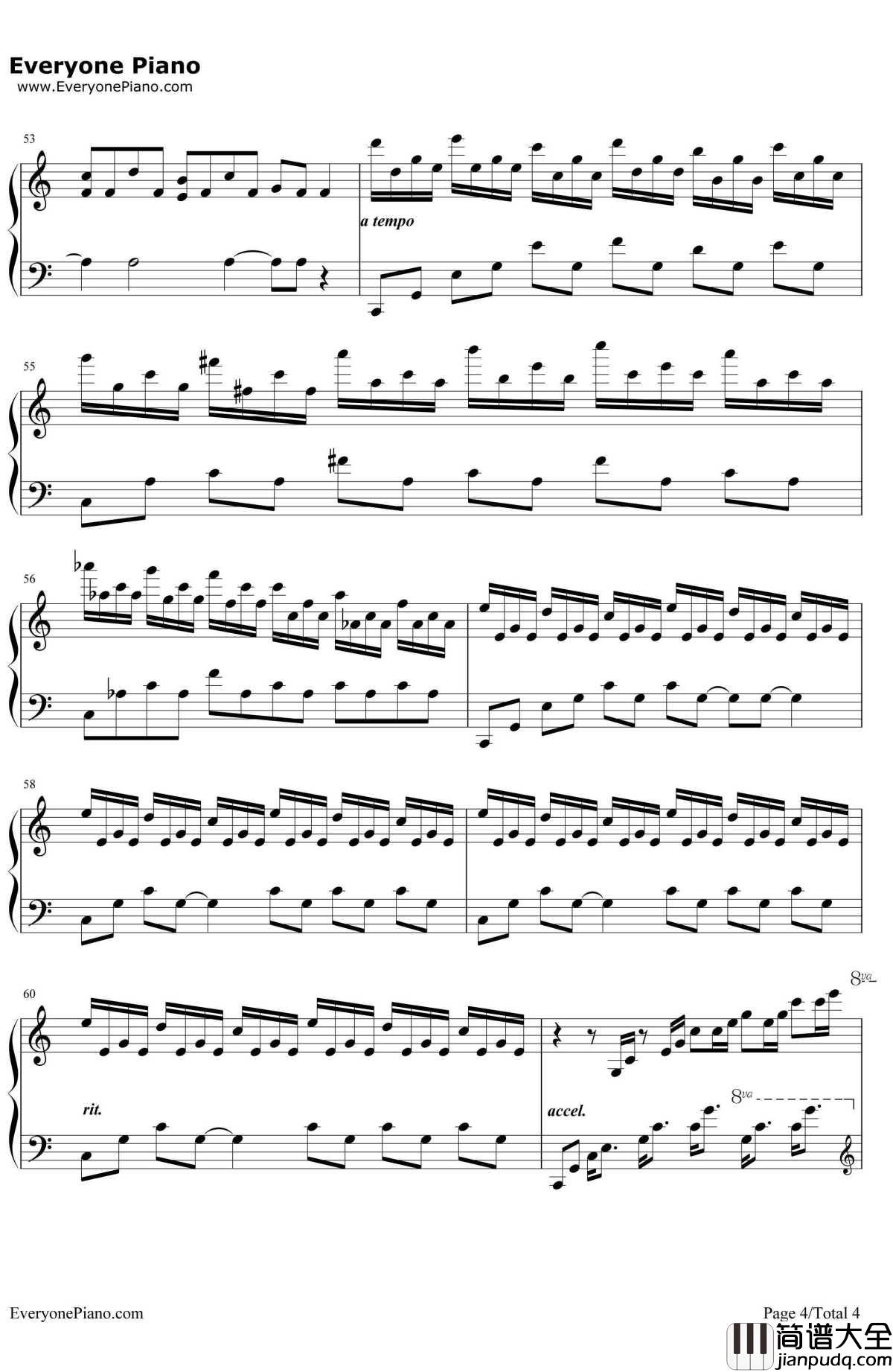 BlindFilm钢琴谱_Yiruma