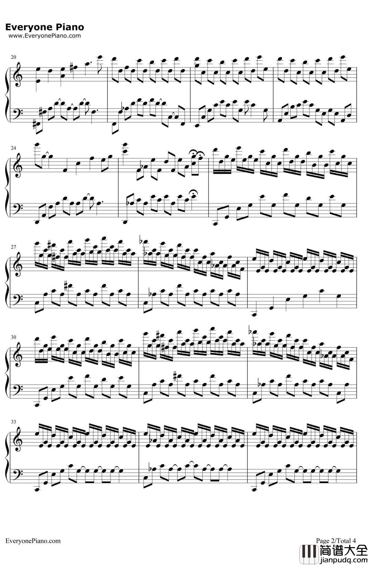 BlindFilm钢琴谱_Yiruma