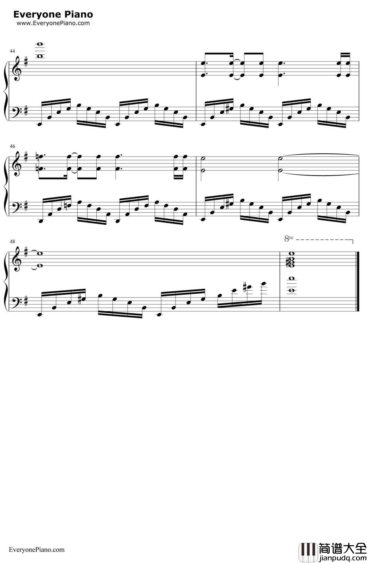 人间沙钢琴谱_陈学冬__爵迹_片尾曲