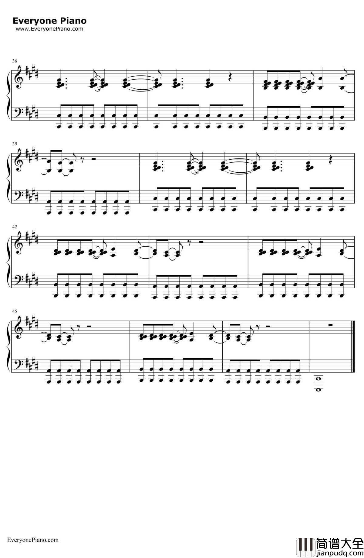 Livin'LaVidaLoca钢琴谱_RickyMartin