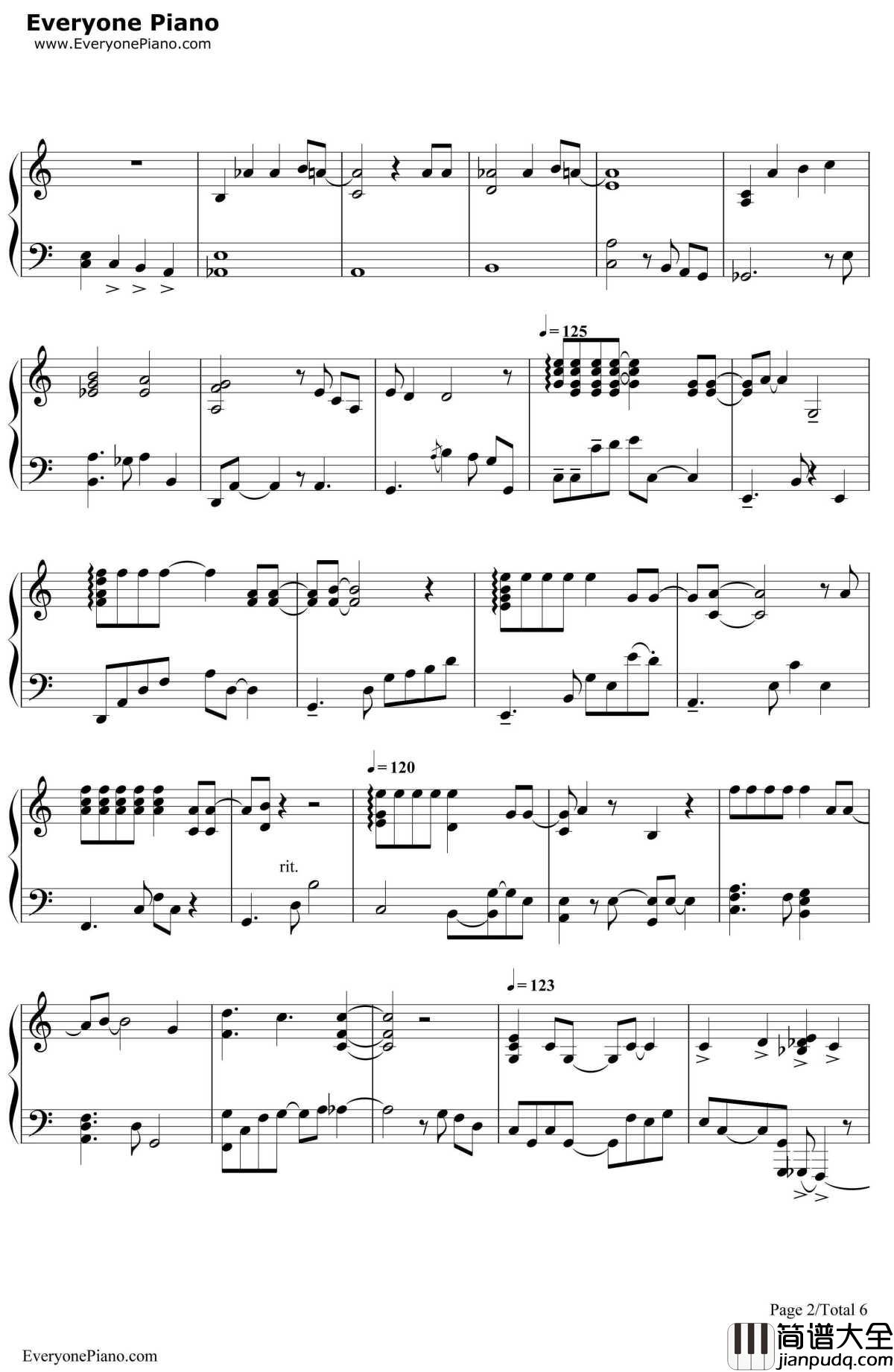 可曾记得爱钢琴谱_饭岛真理_『超時空要塞マクロス愛おぼえていますか』主題歌