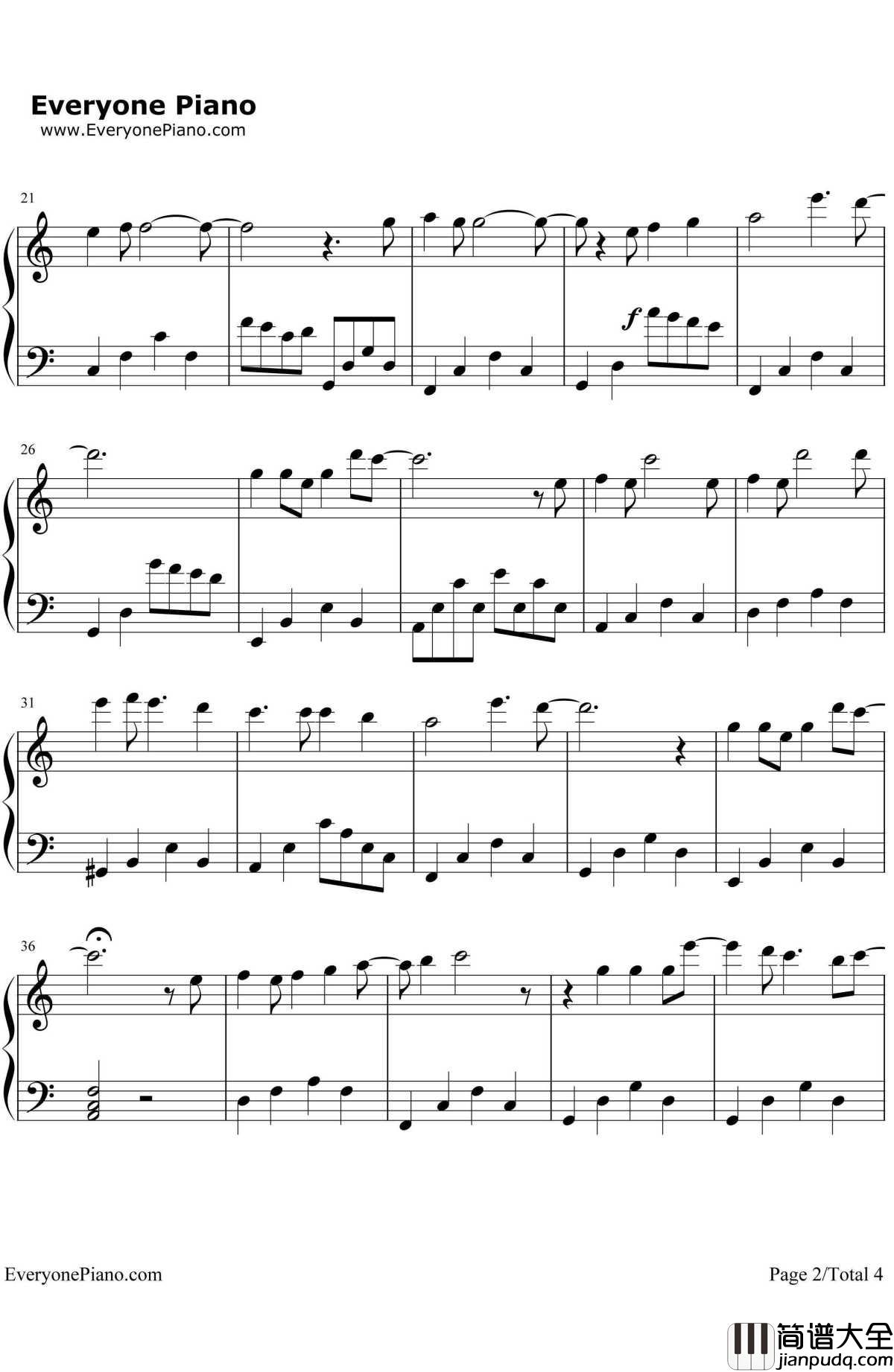 OnlyLove钢琴谱_Trademark