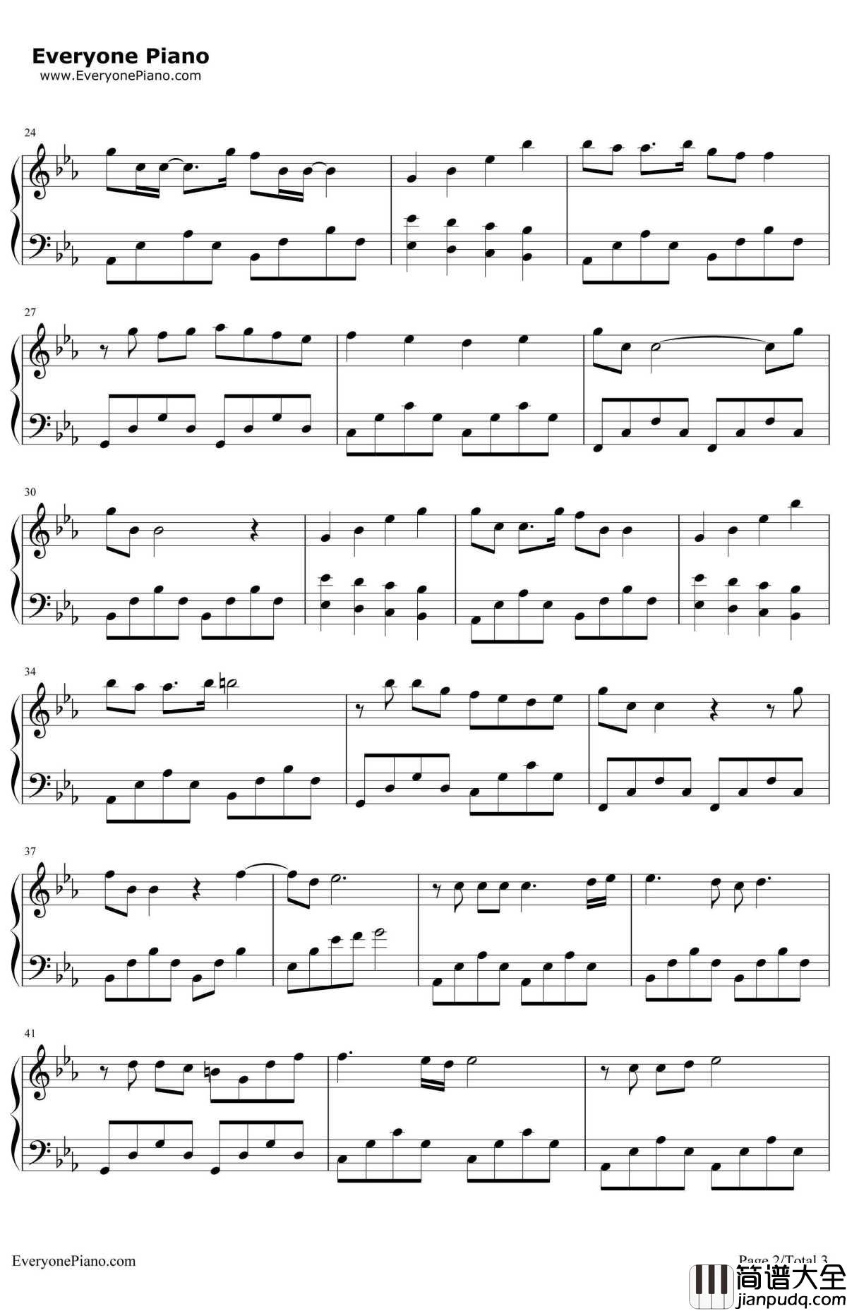 梦话钢琴谱_A_Lin黄丽玲__幻城_OST