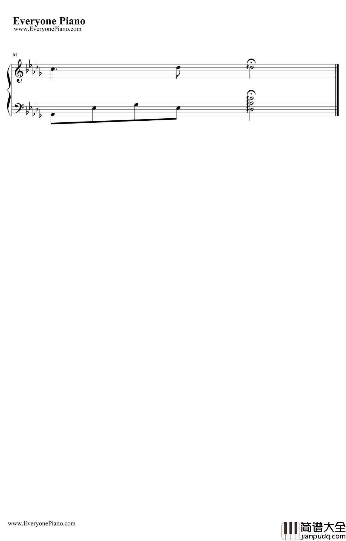 YOU钢琴谱_dai_寒蝉鸣泣之时解目明篇ED