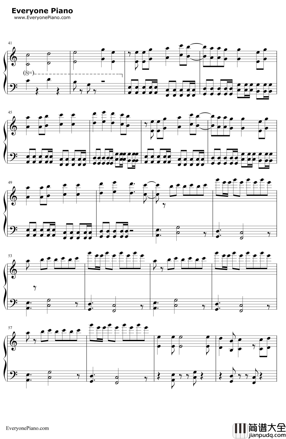 モザイクロール钢琴谱_GUMI_马赛克卷