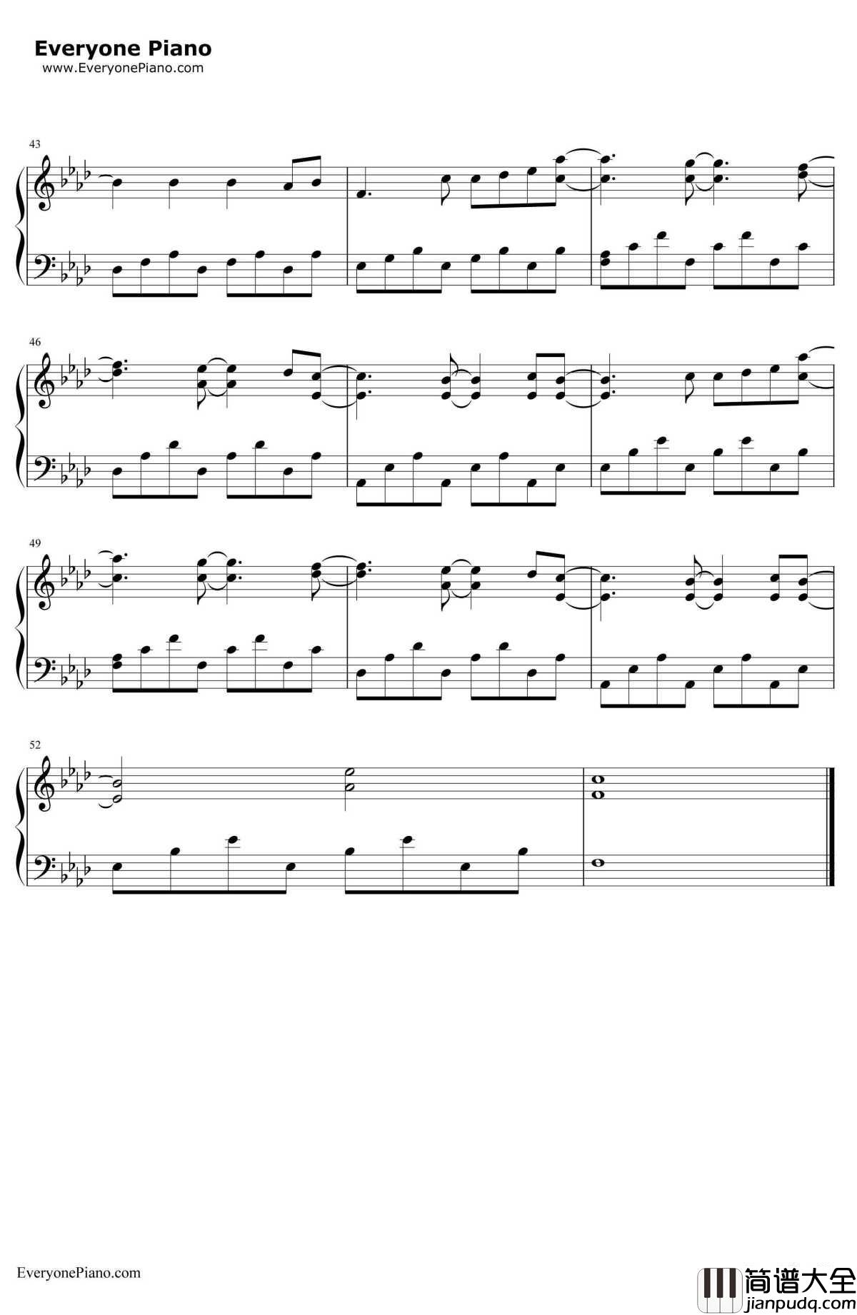 All_of_Me钢琴谱_JohnLegend