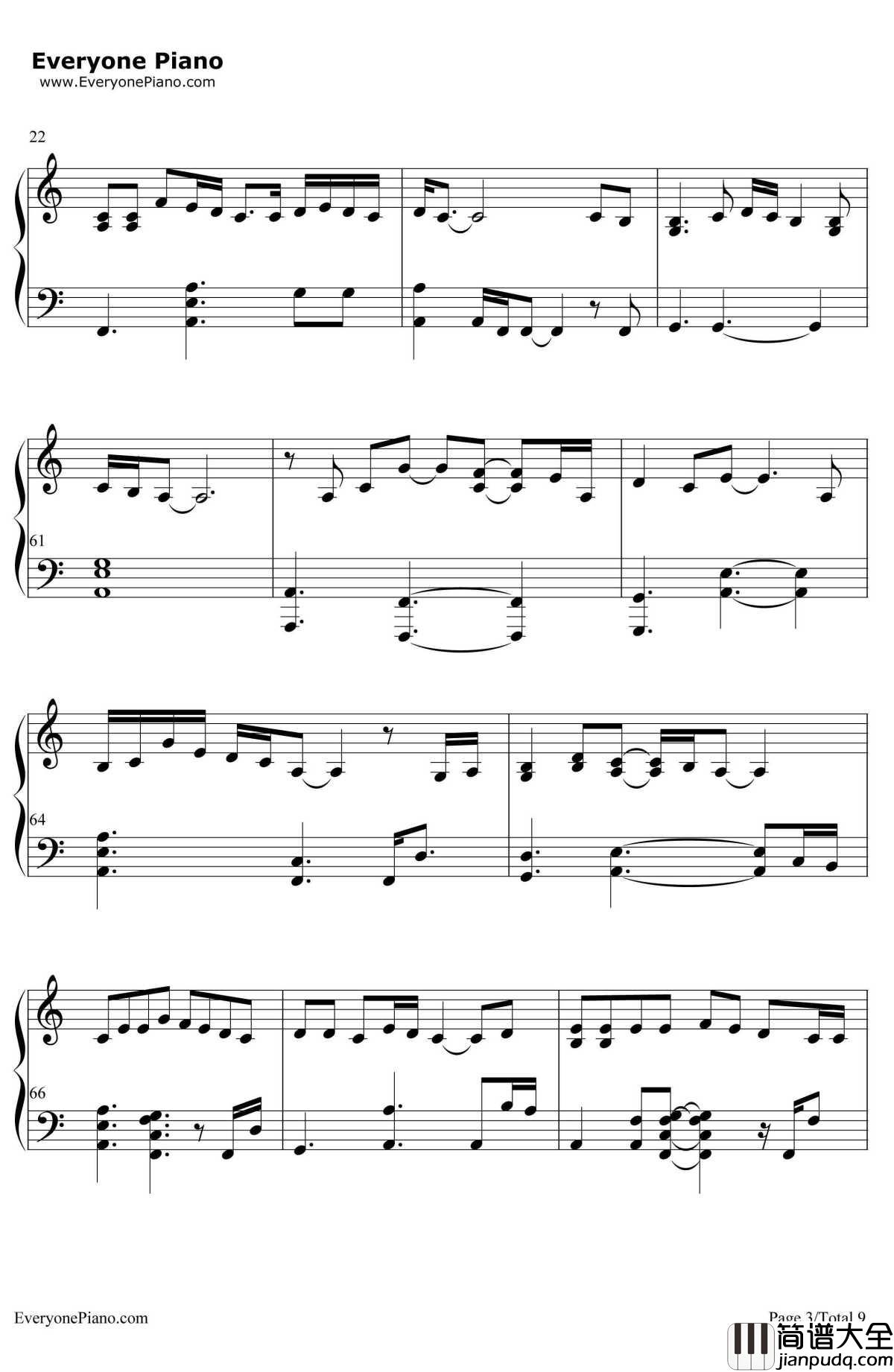 ListenToYourHeart（倾听你的心声）钢琴谱_Roxette