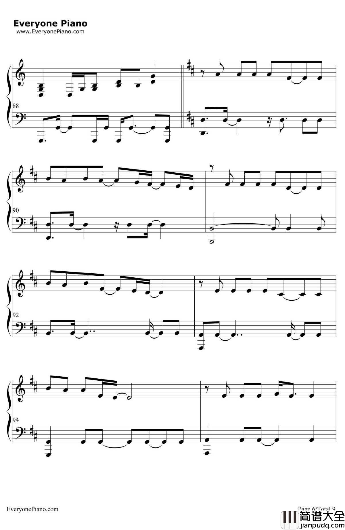 ListenToYourHeart（倾听你的心声）钢琴谱_Roxette