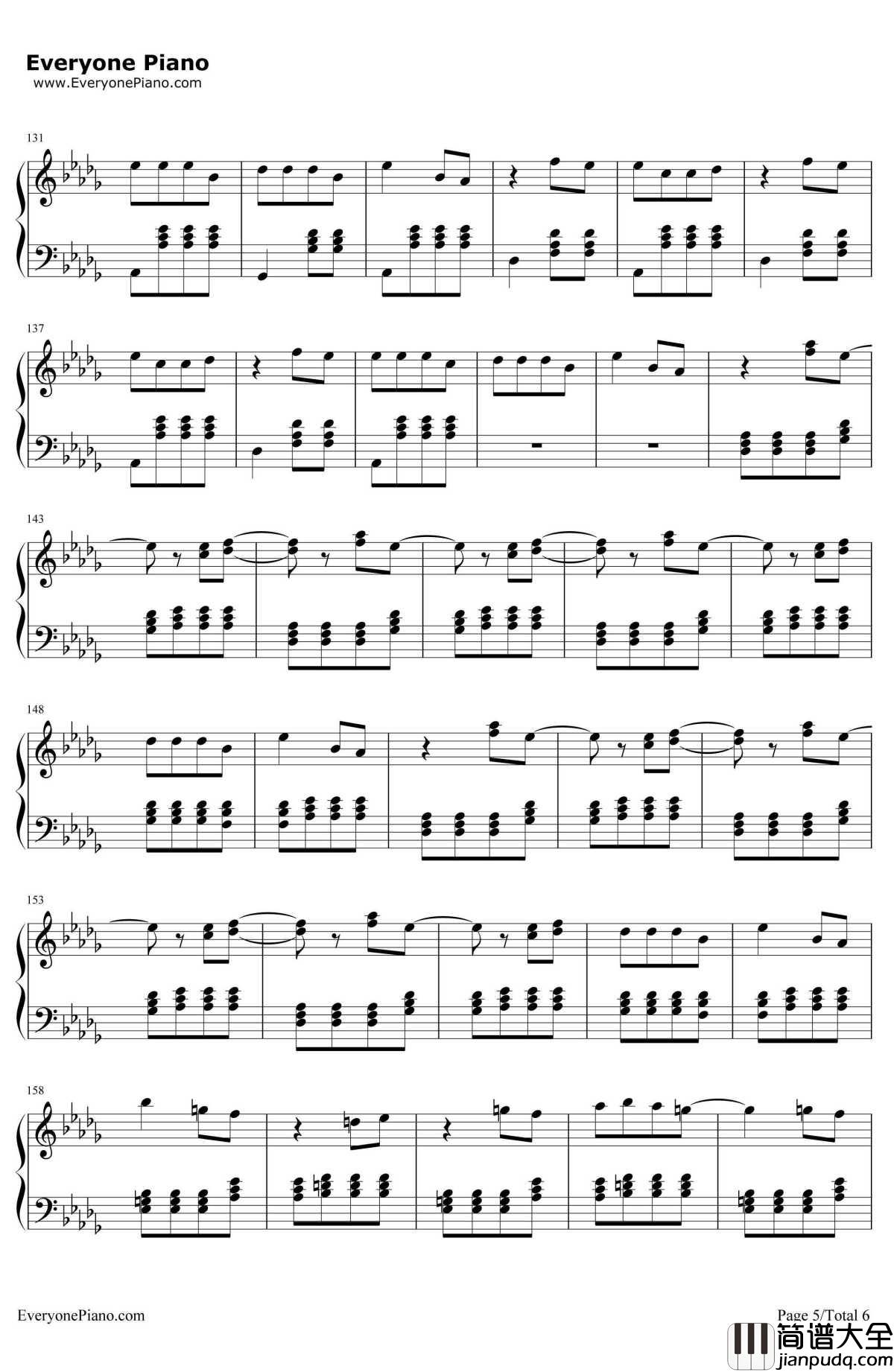 Youngblood钢琴谱_GreenDay