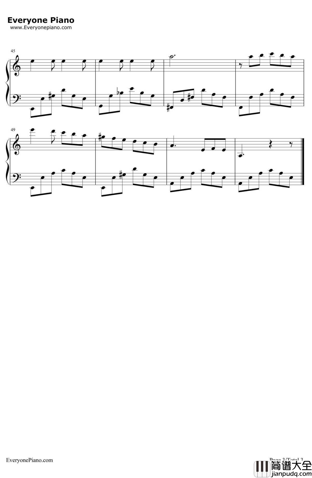 塔兰泰拉舞曲钢琴谱_皮埃松卡