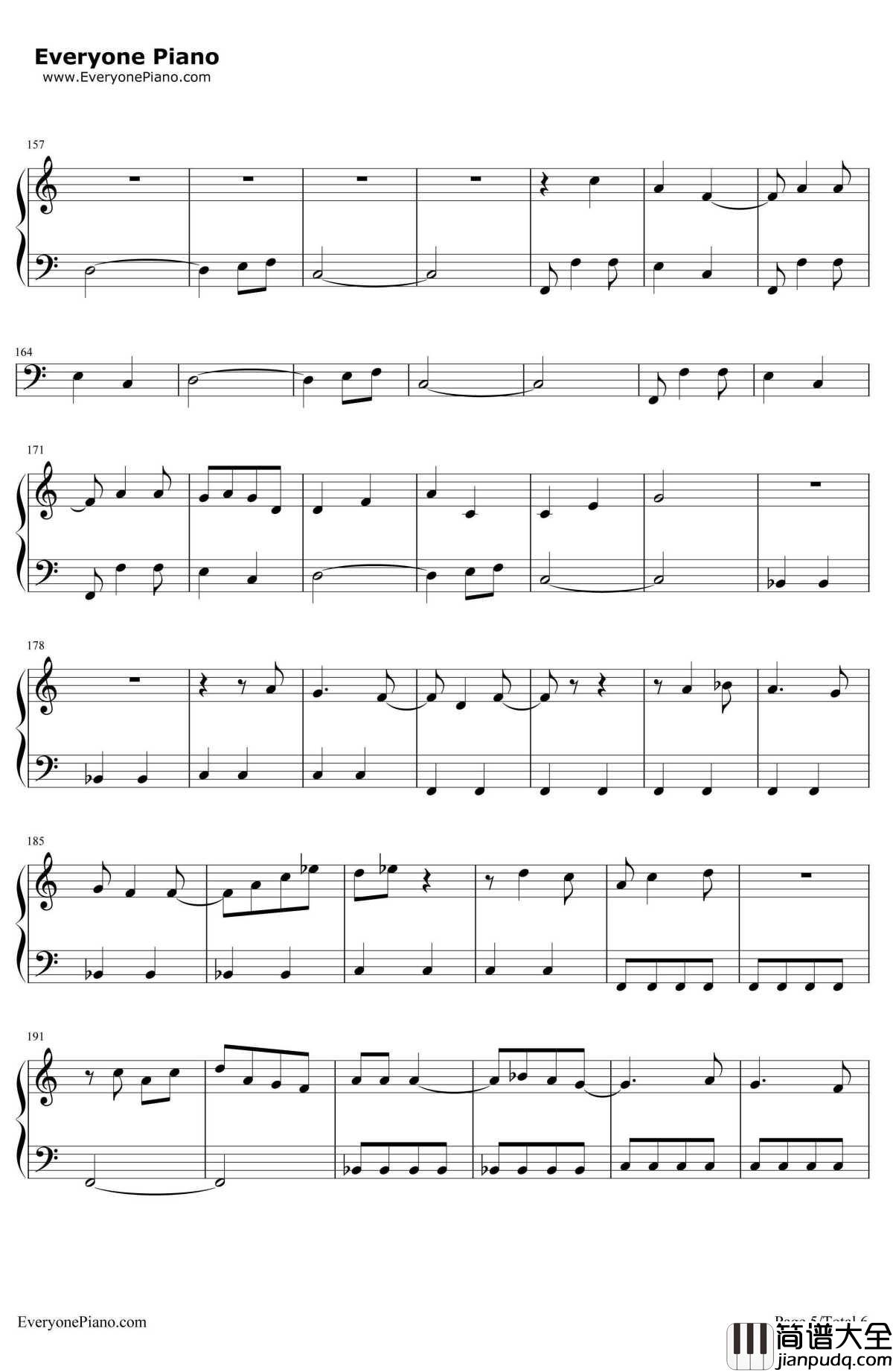 Still_Into_You钢琴谱_Paramore