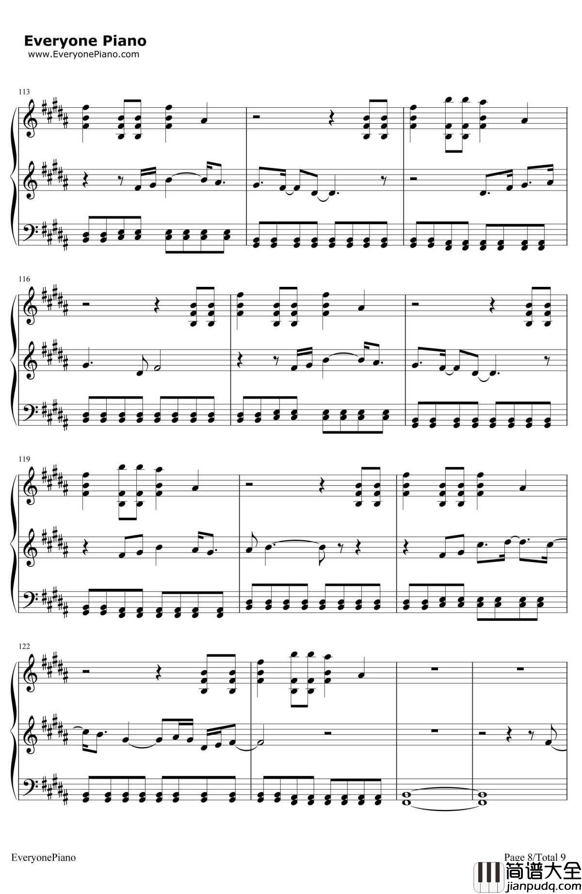 PrettyHurts钢琴谱_Beyonce