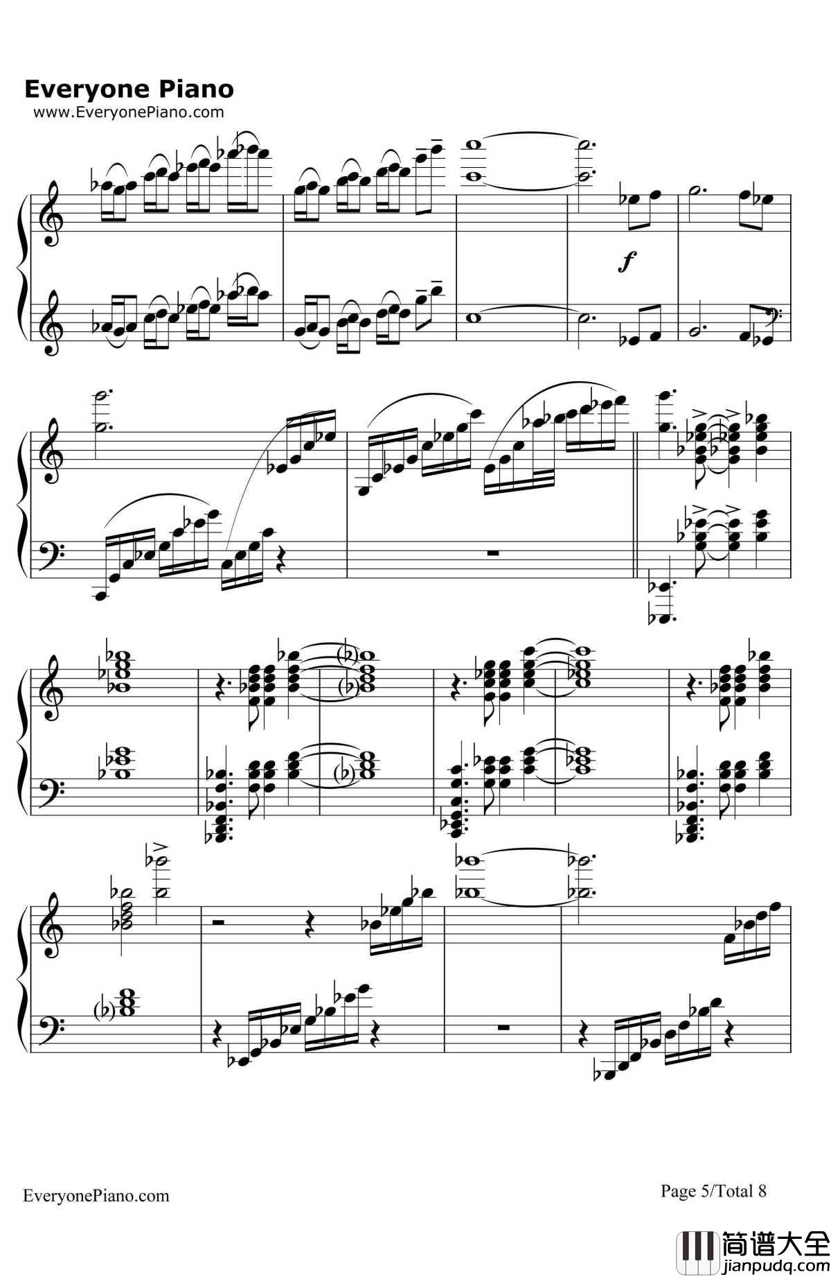 蜂鸟（Kolibre）钢琴谱_马克西姆Maksim