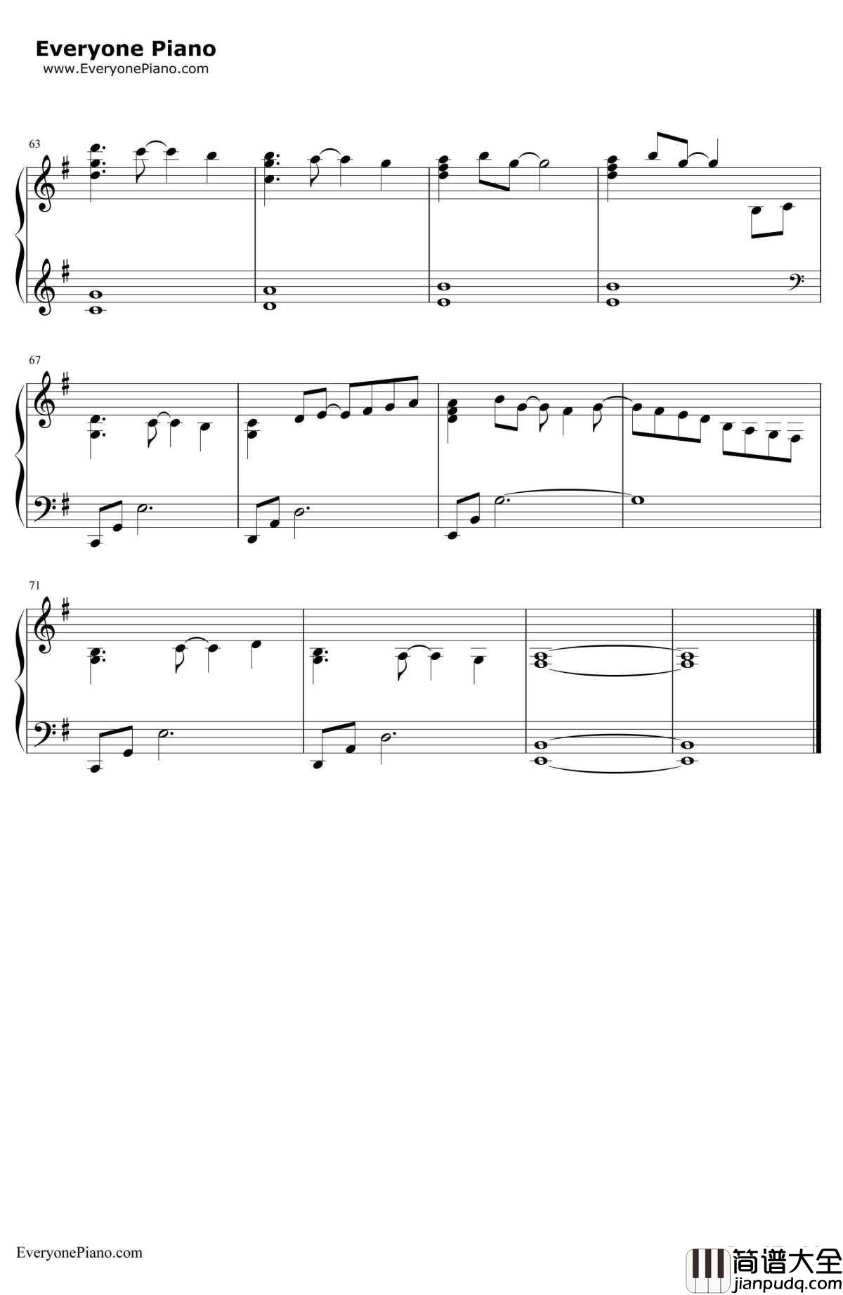 Forest_Fantasy钢琴谱_Yiruma李闰珉