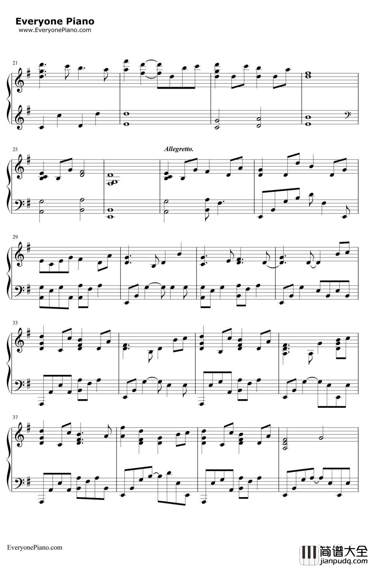 Forest_Fantasy钢琴谱_Yiruma李闰珉