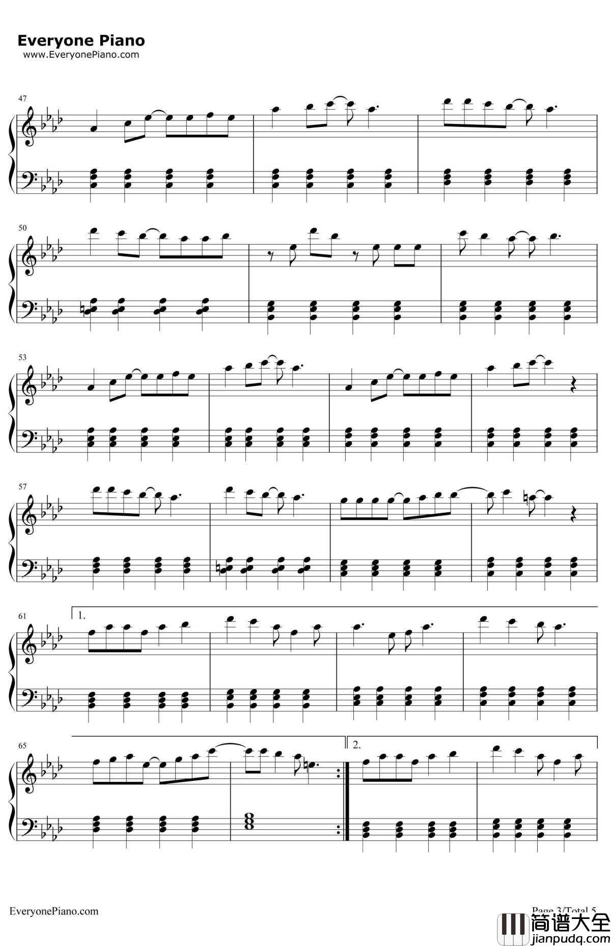 新年这一刻钢琴谱_SNH48