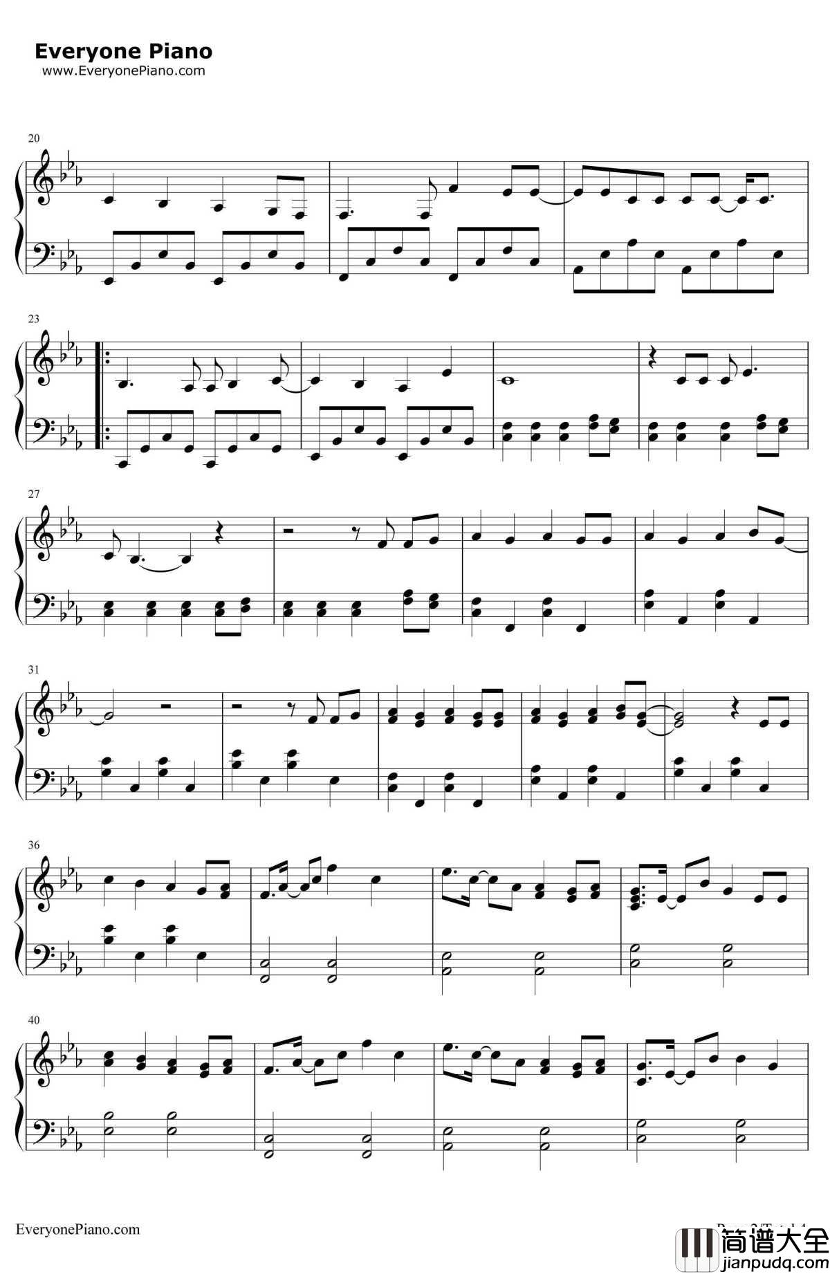 Nicotine钢琴谱_PanicattheDisco