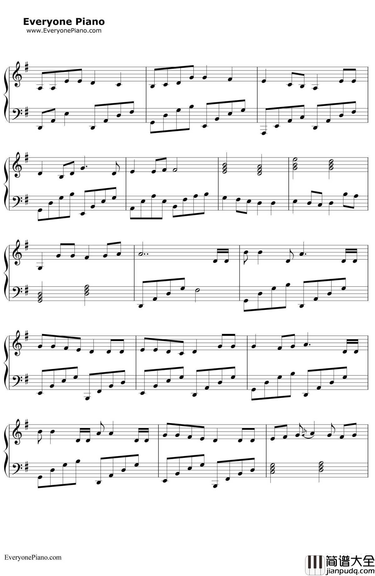 心を开いて钢琴谱_ZARD