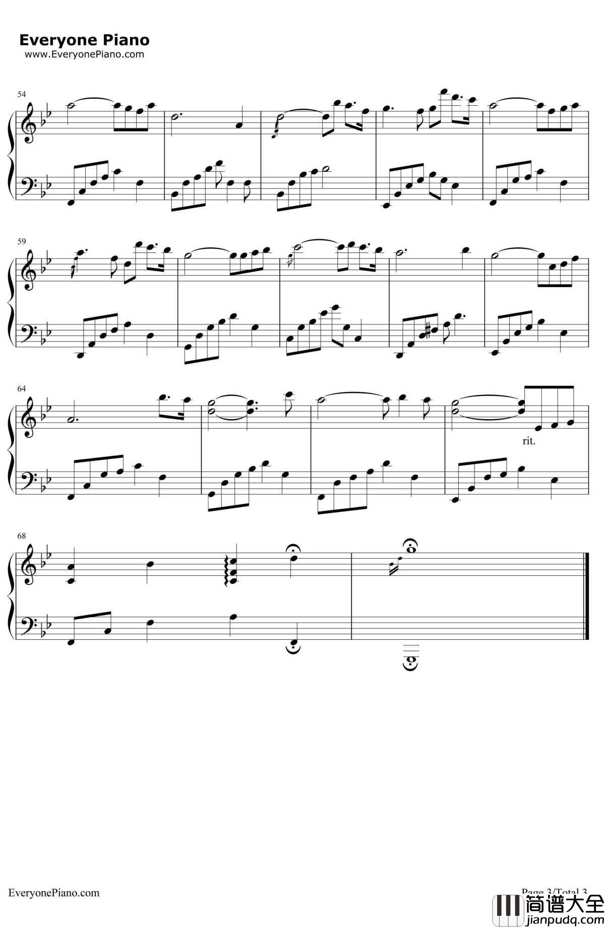 恍若如梦钢琴谱_石进_夜的钢琴曲II