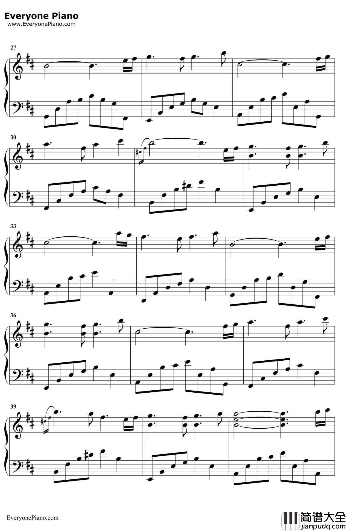 一个人的时光钢琴谱_石进_夜的钢琴曲