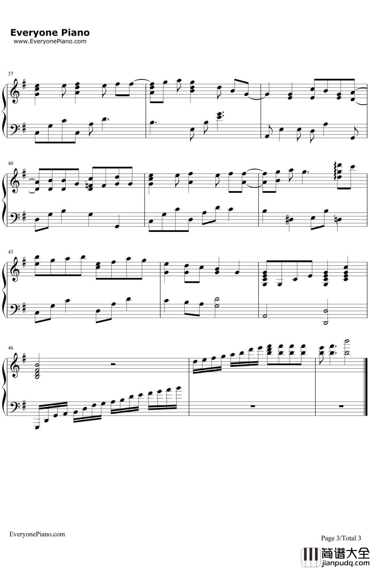 笑顔の宝物钢琴谱_さくらむすび_さくらむすびBGM