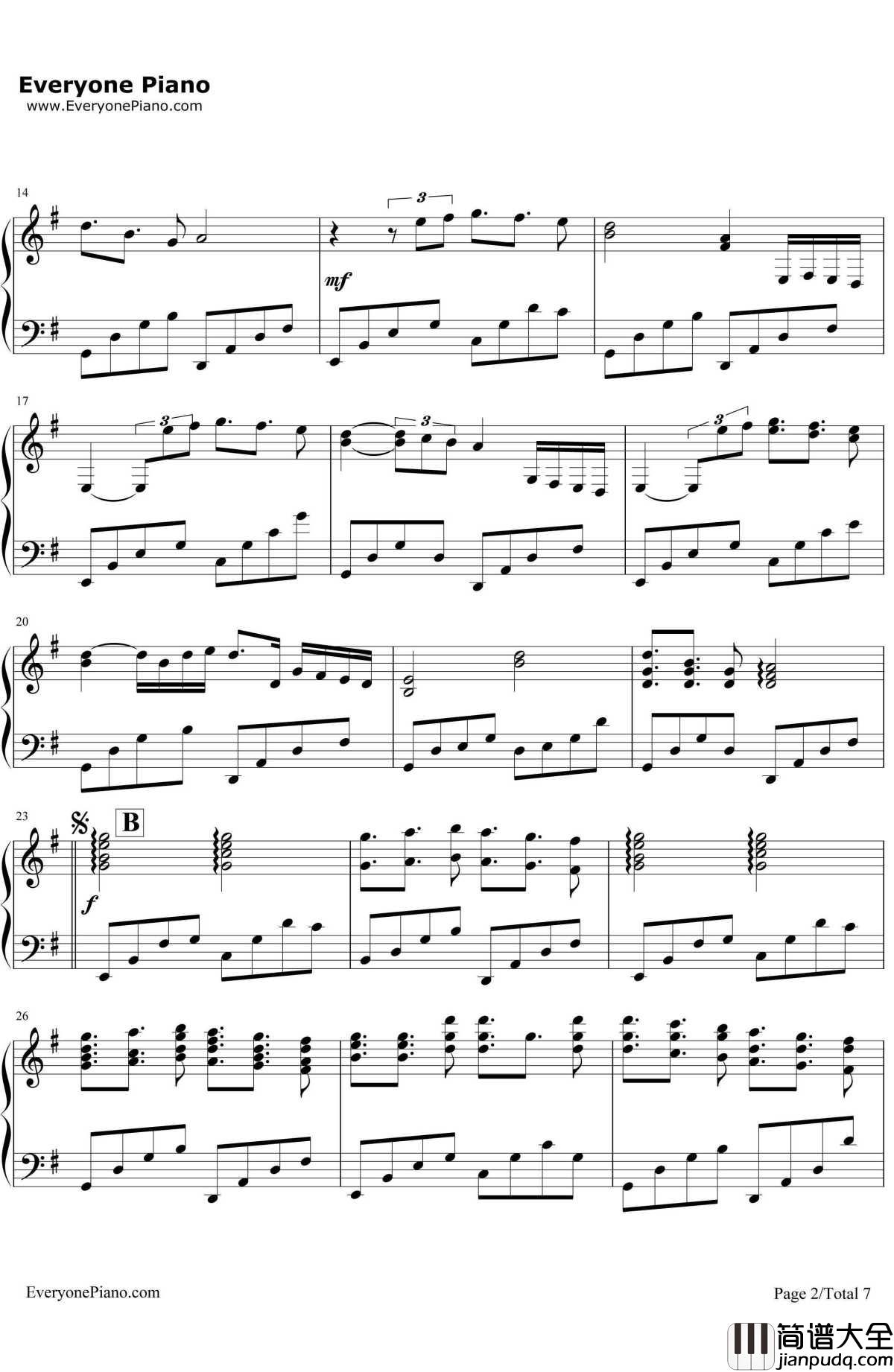 A_New_Day_Has_Come（真爱来临）钢琴谱_CelineDion