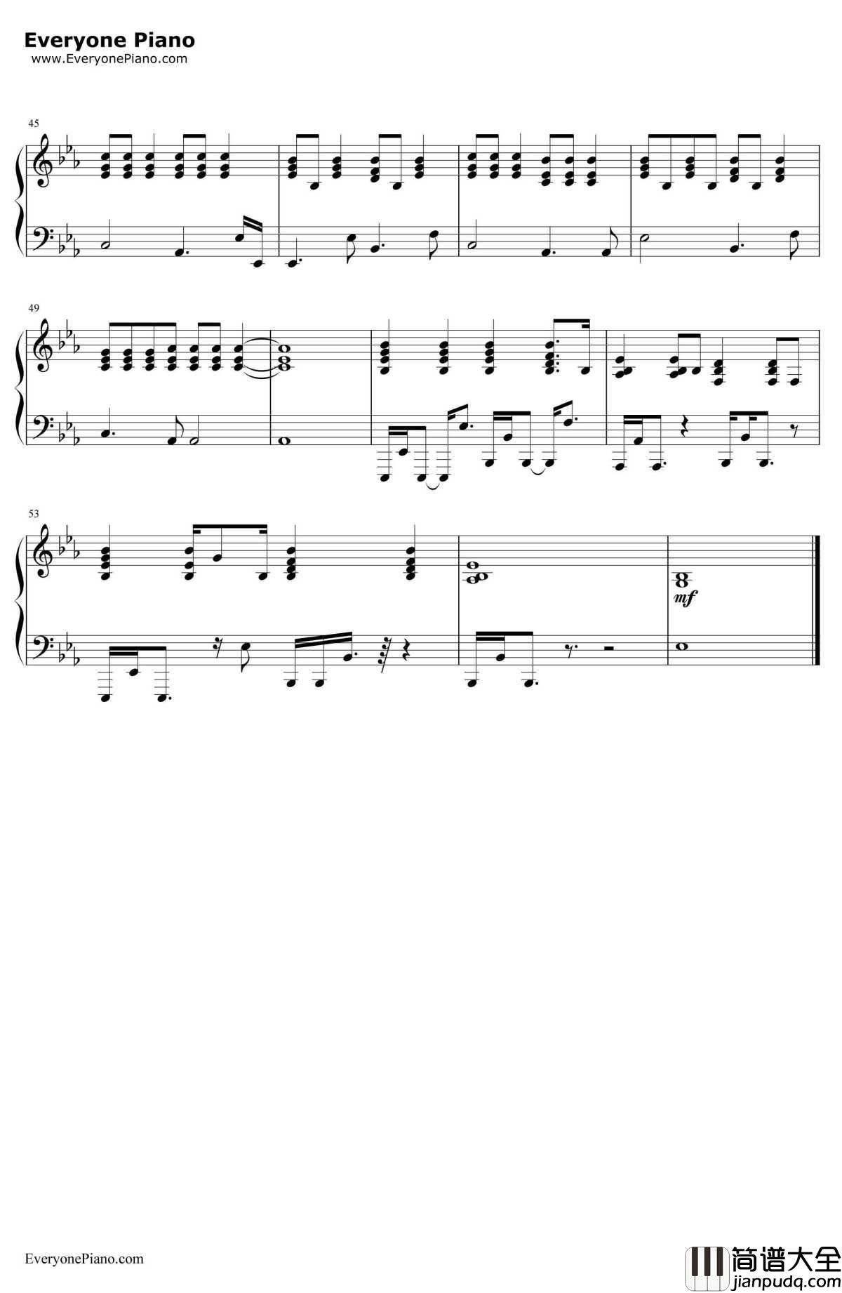 Dope钢琴谱_LadyGaga