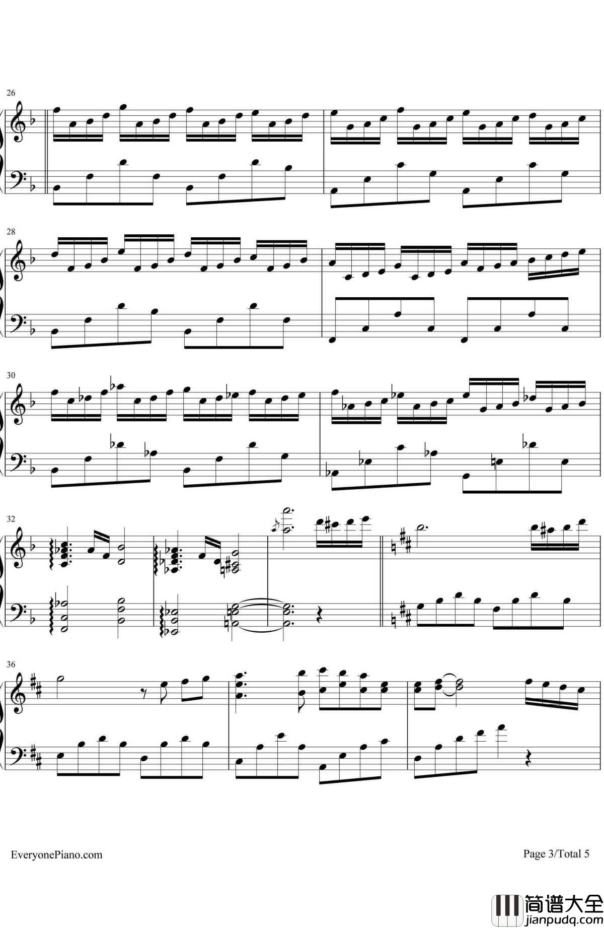 Spring钢琴谱_久石让_PianoStoriesIV