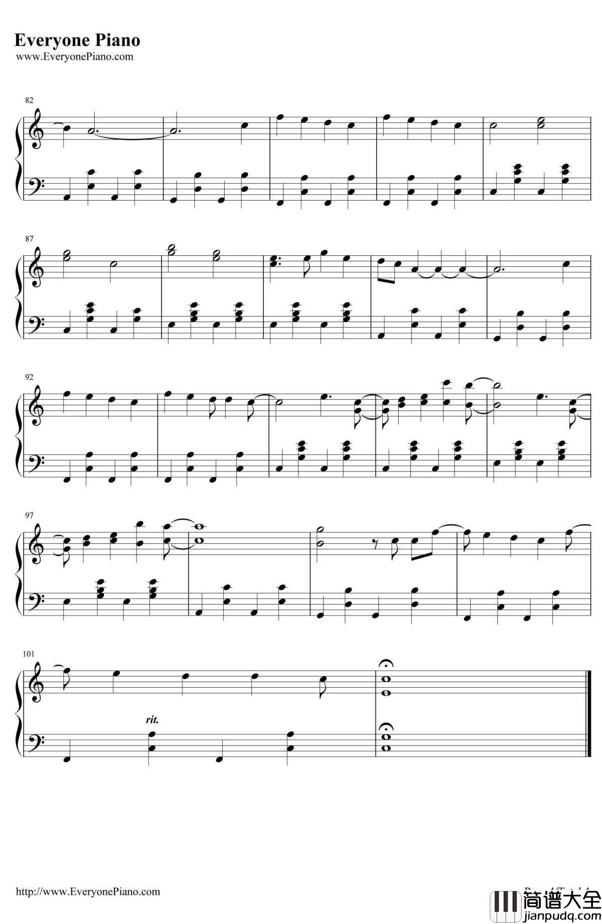 CountOnMe钢琴谱_BrunoMars