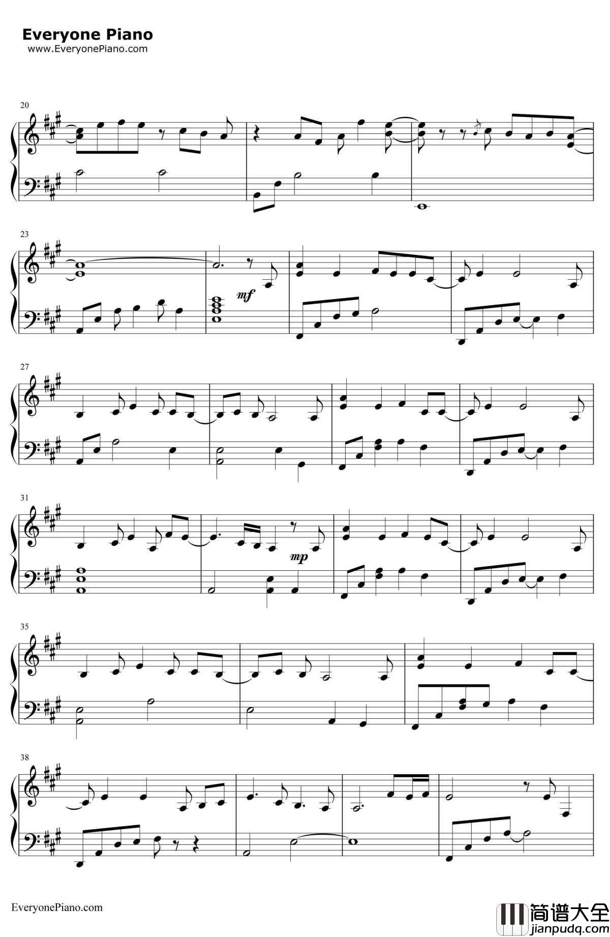 サマータイムレコード钢琴谱_IA_阳炎ProjectED