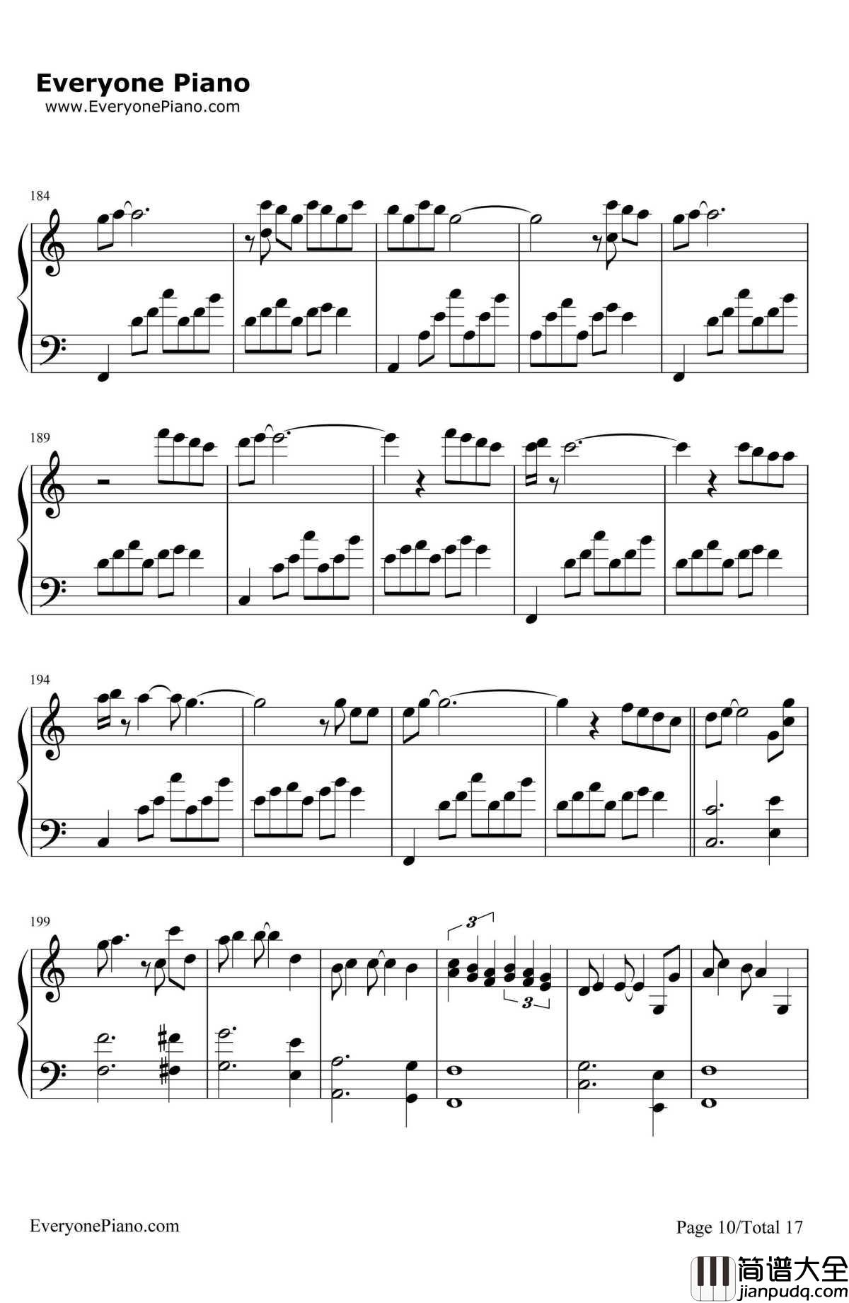 叶飞色舞ColorsandDance钢琴谱_GeorgeWinston