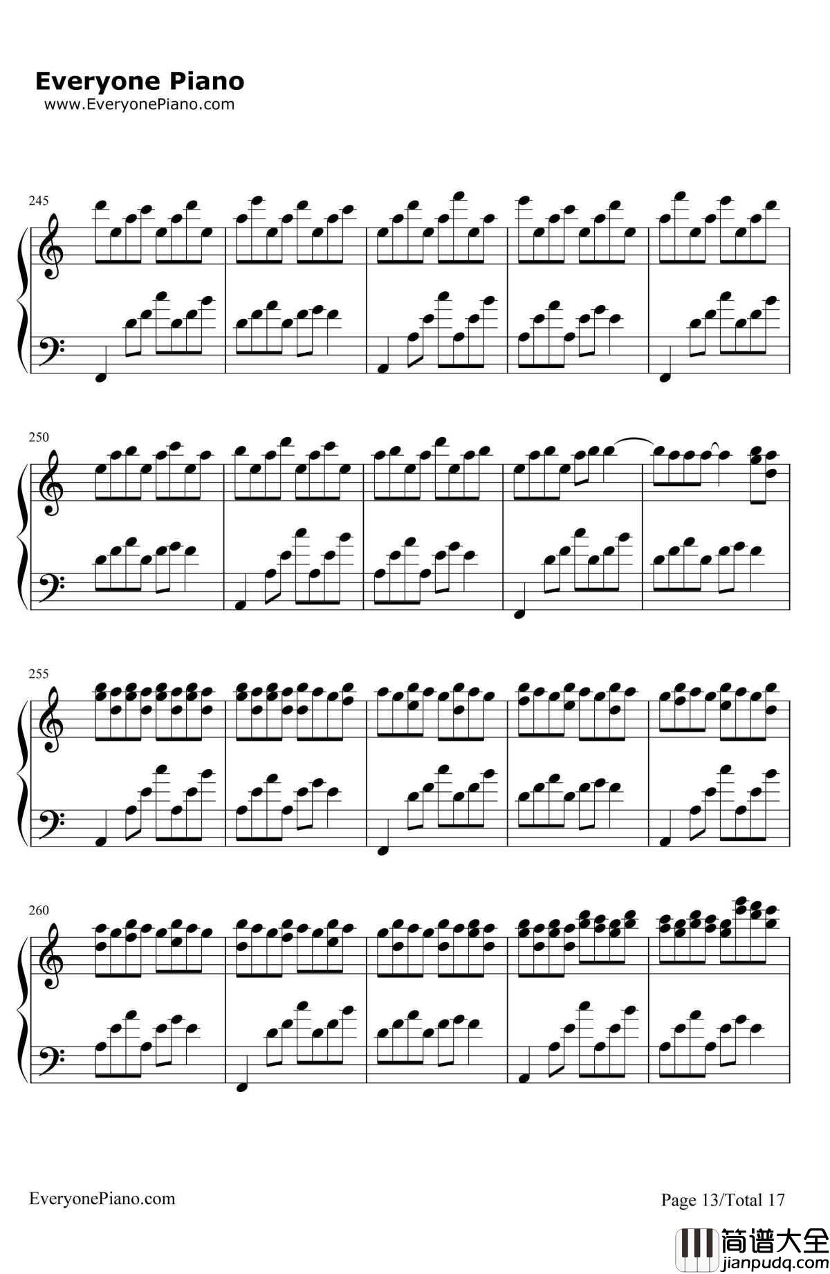 叶飞色舞ColorsandDance钢琴谱_GeorgeWinston