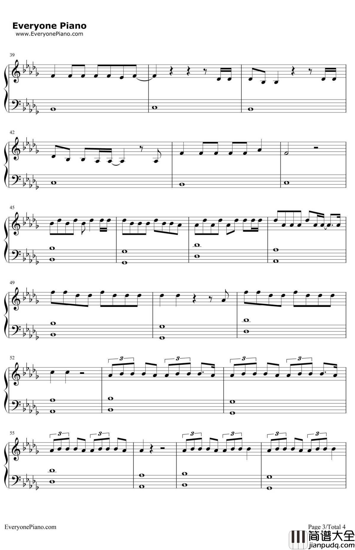 Under_the_Grave钢琴谱_ROZES