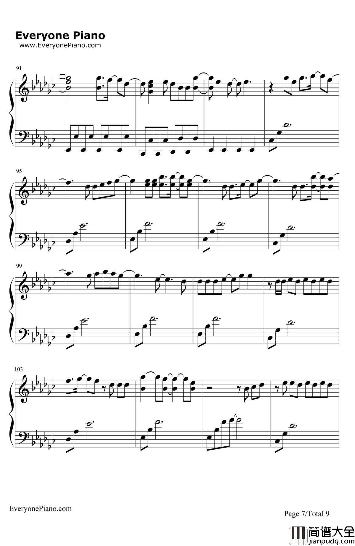 Haru_Haru钢琴谱_Big_Bang